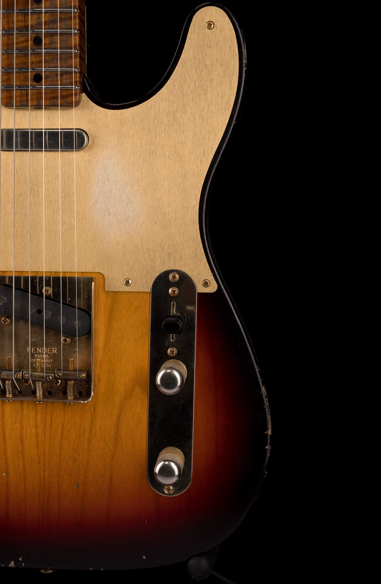 Fender Custom Shop Masterbuilder Apprentice Nick Saccone 50's Tele Relic Chocolate 3-Tone Sunburst - Image 7