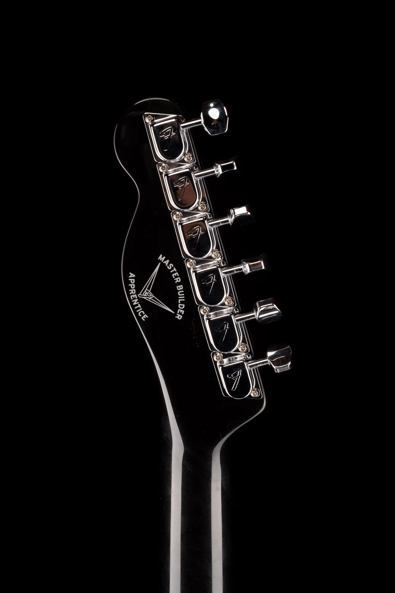 Fender Custom Shop Masterbuilder's Apprentice Levi Perry Telecaster Deluxe NOS Black Pearl Electric Guitar With Case - Image 14