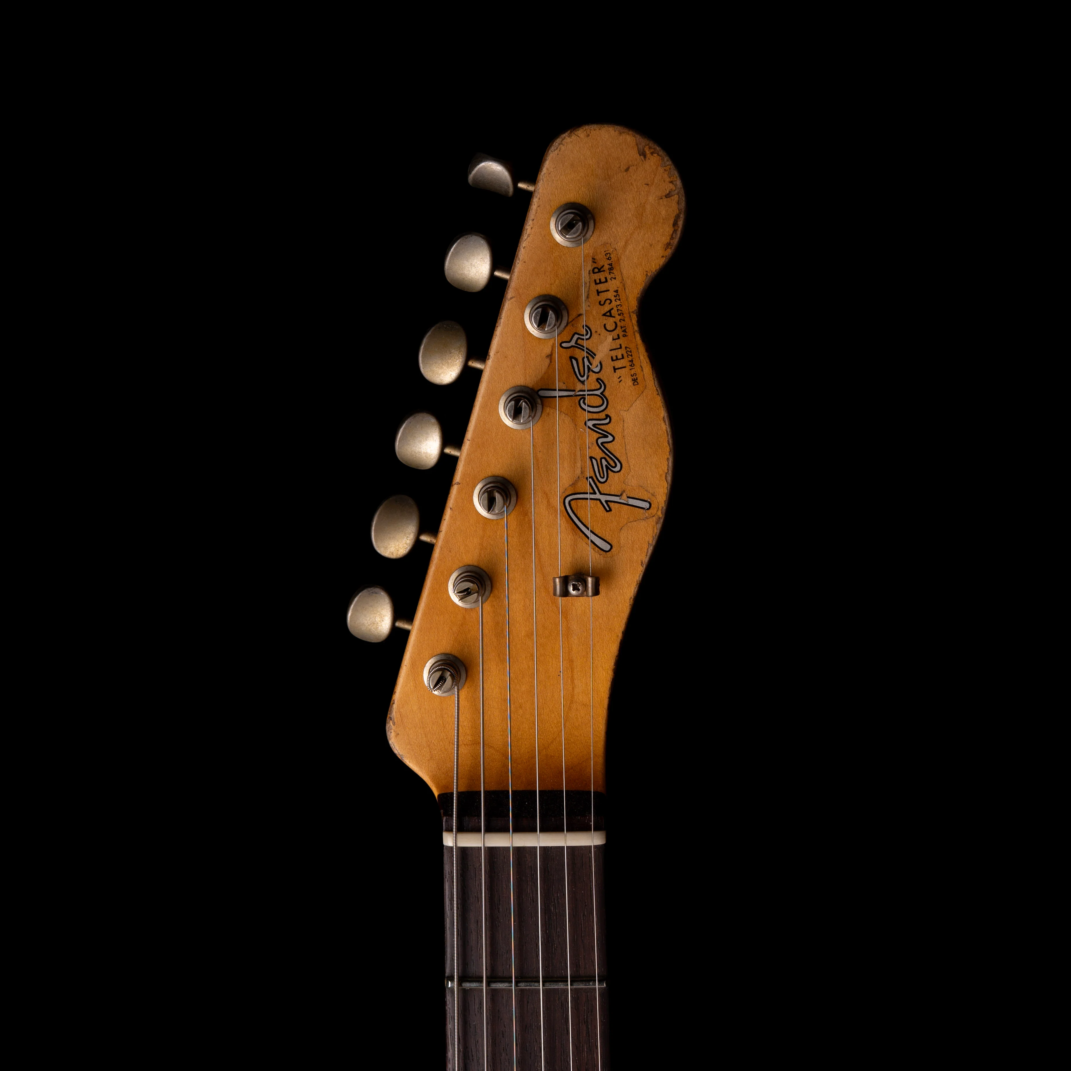 Fender Custom Shop Masterbuilt Andy Hicks 1964 Telecaster HS Ultimate Relic Aztec Gold With Case - Image 13