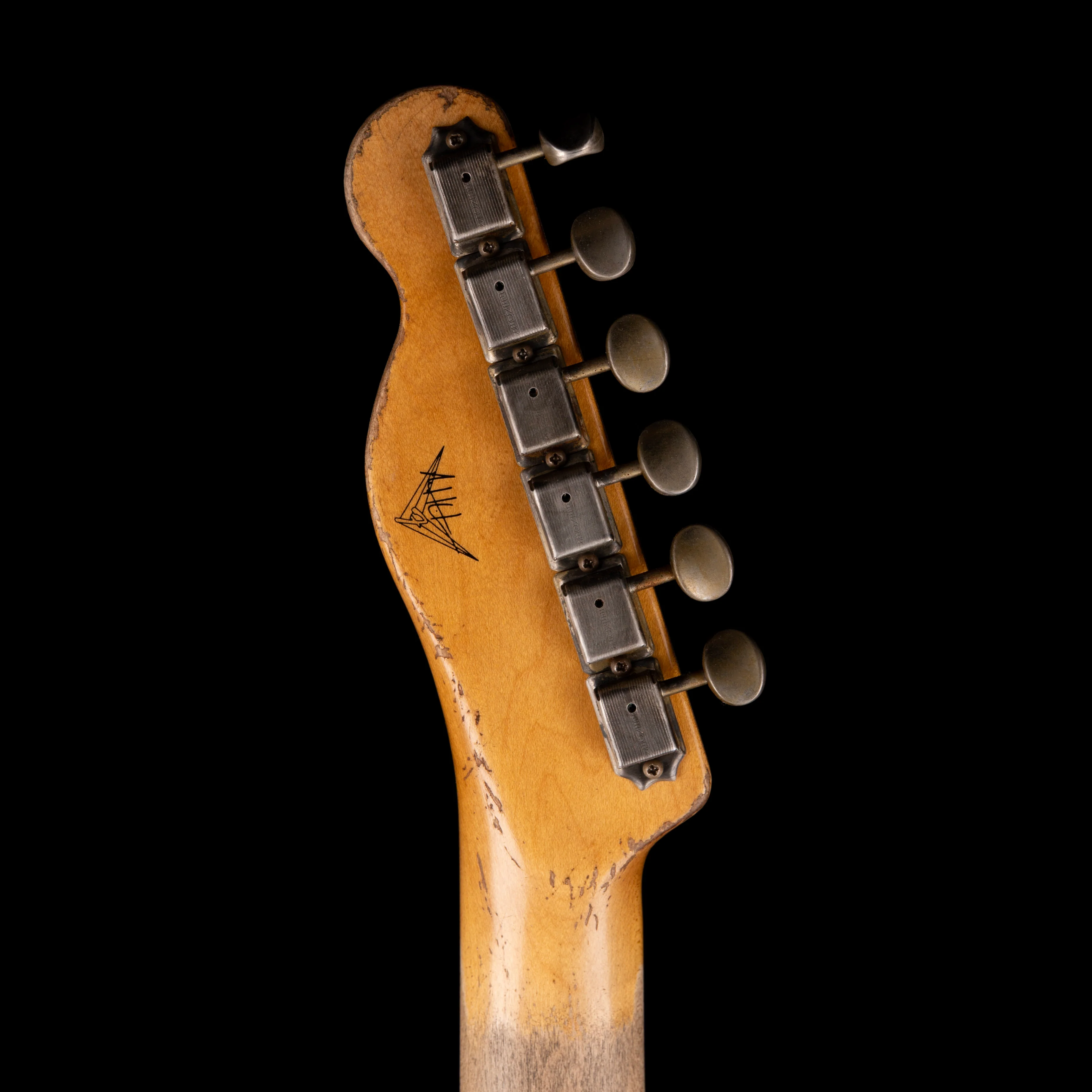 Fender Custom Shop Masterbuilt Andy Hicks 1964 Telecaster HS Ultimate Relic Aztec Gold With Case - Image 14