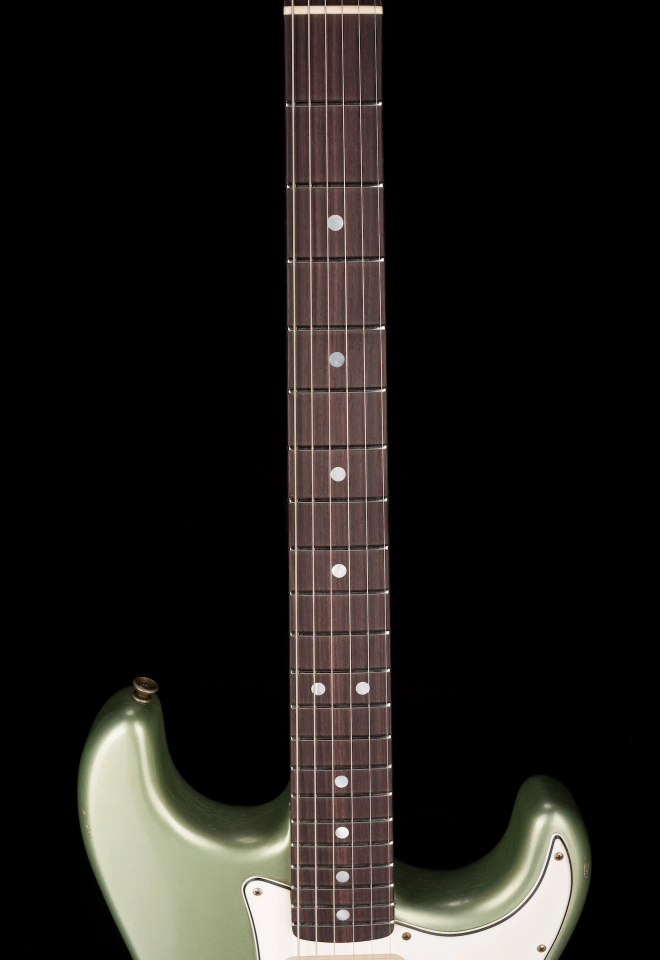 Fender Custom Shop Masterbuilt Andy Hicks 1967 Stratocaster HSS Journeyman Relic Lime Gold - Image 13