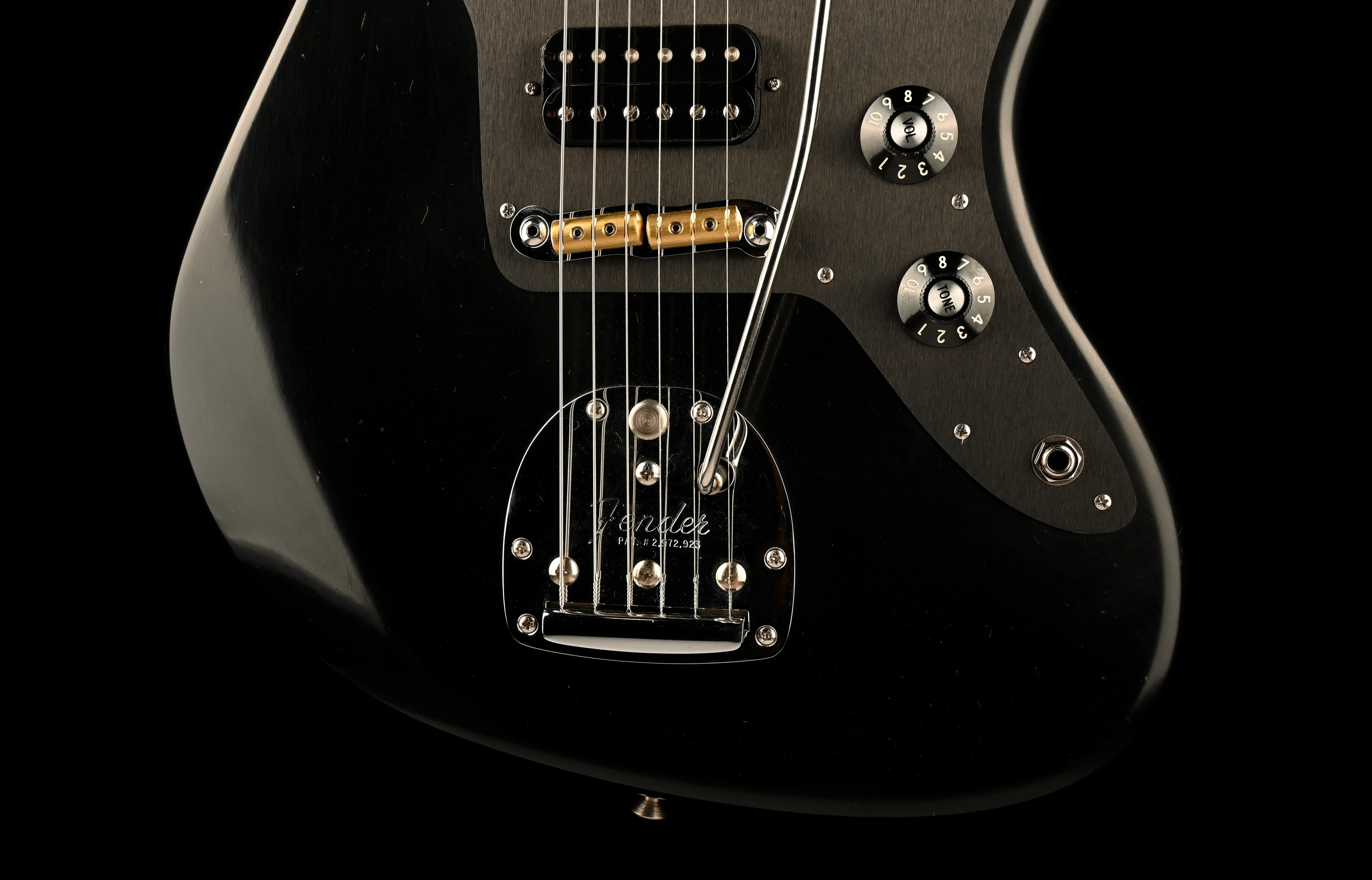 Fender Custom Shop Masterbuilt Andy Hicks 60's Jazzmaster Closet Classic Satin Black - Image 5