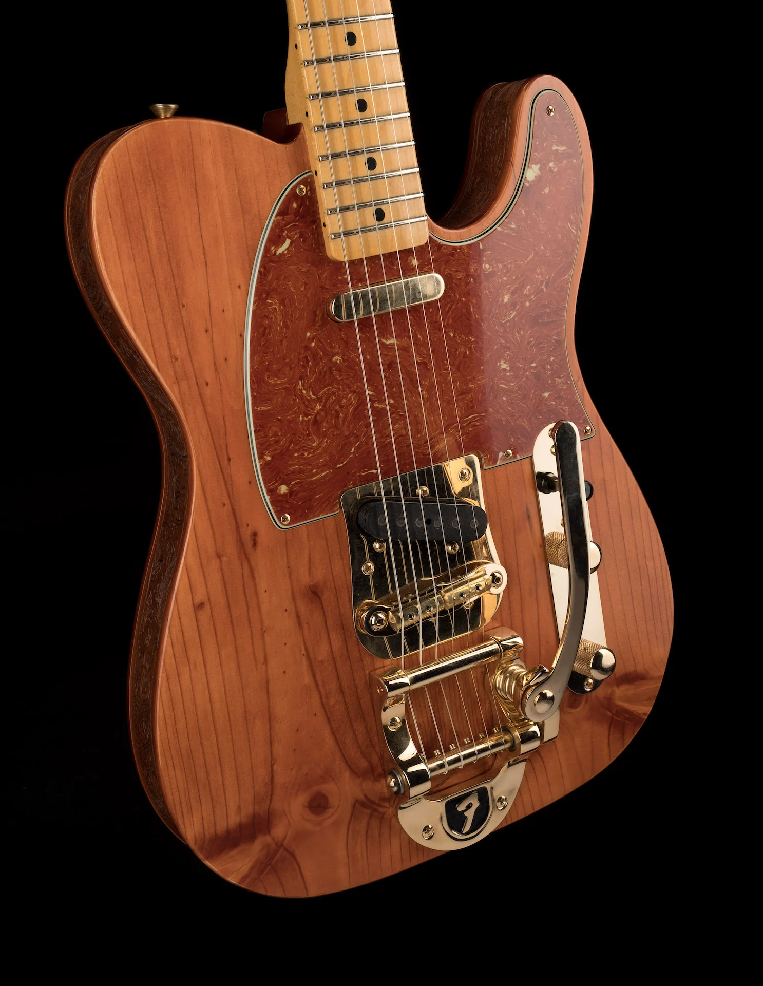 Fender Custom Shop Masterbuilt Andy Hicks Knotty Pine 50's Telecaster Roundup Walnut Stain With Case - Image 10