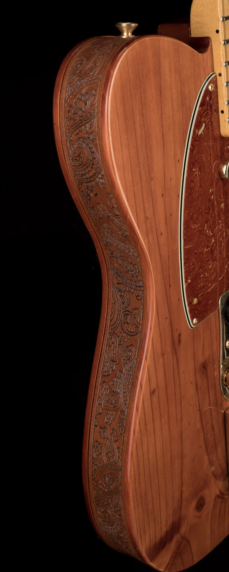 Fender Custom Shop Masterbuilt Andy Hicks Knotty Pine 50's Telecaster Roundup Walnut Stain With Case - Image 11