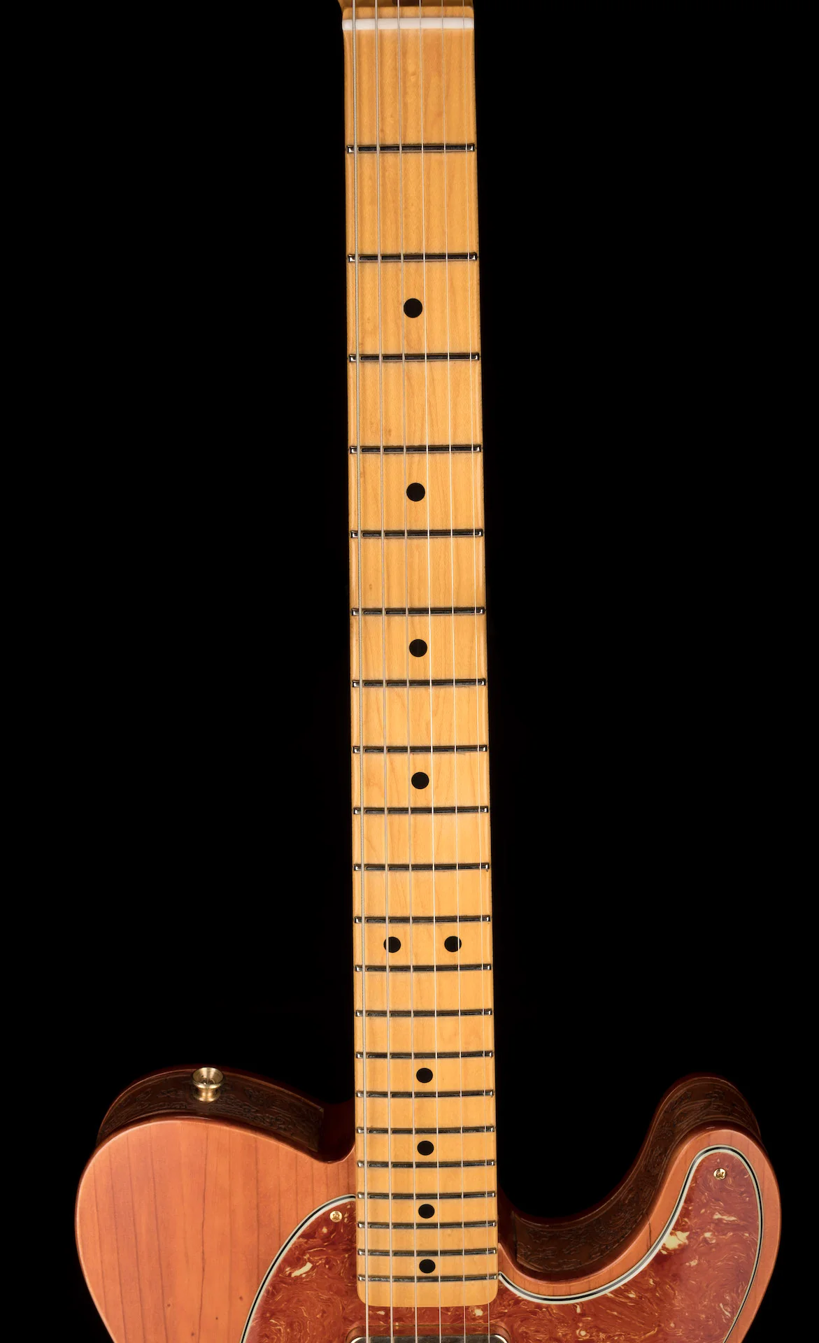 Fender Custom Shop Masterbuilt Andy Hicks Knotty Pine 50's Telecaster Roundup Walnut Stain With Case - Image 12