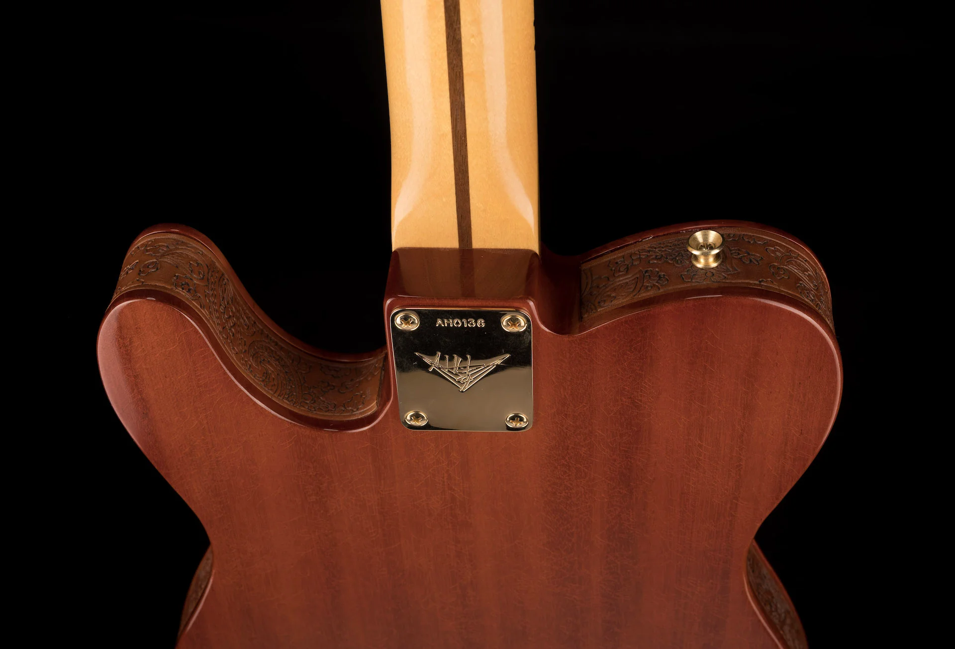 Fender Custom Shop Masterbuilt Andy Hicks Knotty Pine 50's Telecaster Roundup Walnut Stain With Case - Image 15