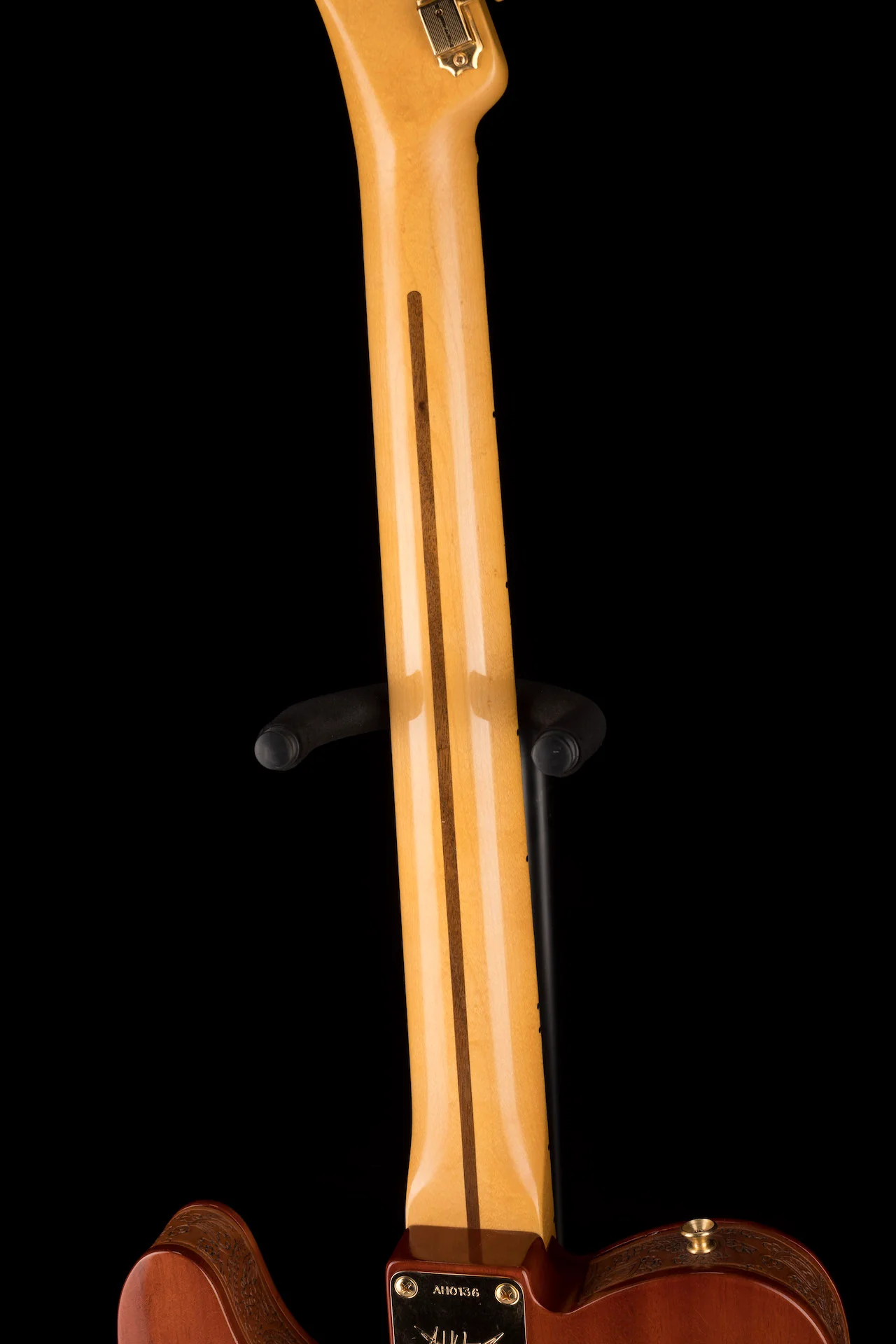 Fender Custom Shop Masterbuilt Andy Hicks Knotty Pine 50's Telecaster Roundup Walnut Stain With Case - Image 16