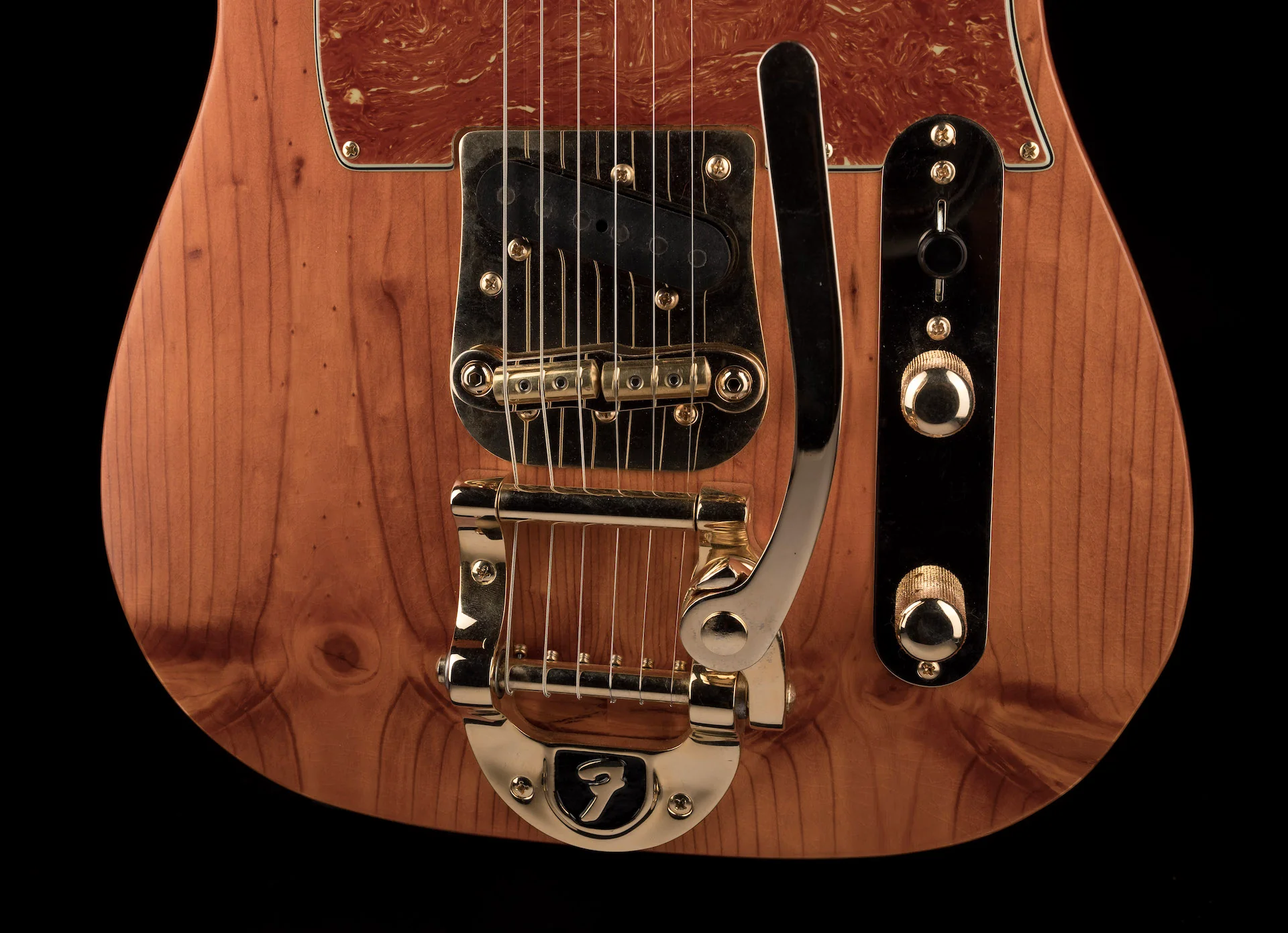 Fender Custom Shop Masterbuilt Andy Hicks Knotty Pine 50's Telecaster Roundup Walnut Stain With Case - Image 5