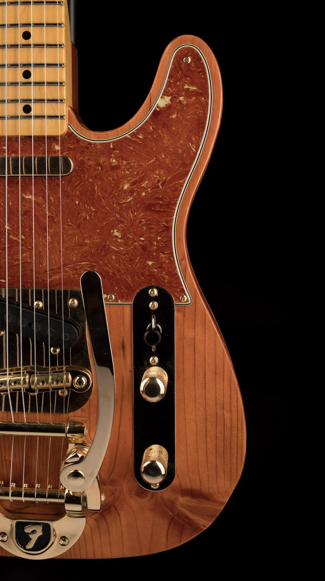 Fender Custom Shop Masterbuilt Andy Hicks Knotty Pine 50's Telecaster Roundup Walnut Stain With Case - Image 9