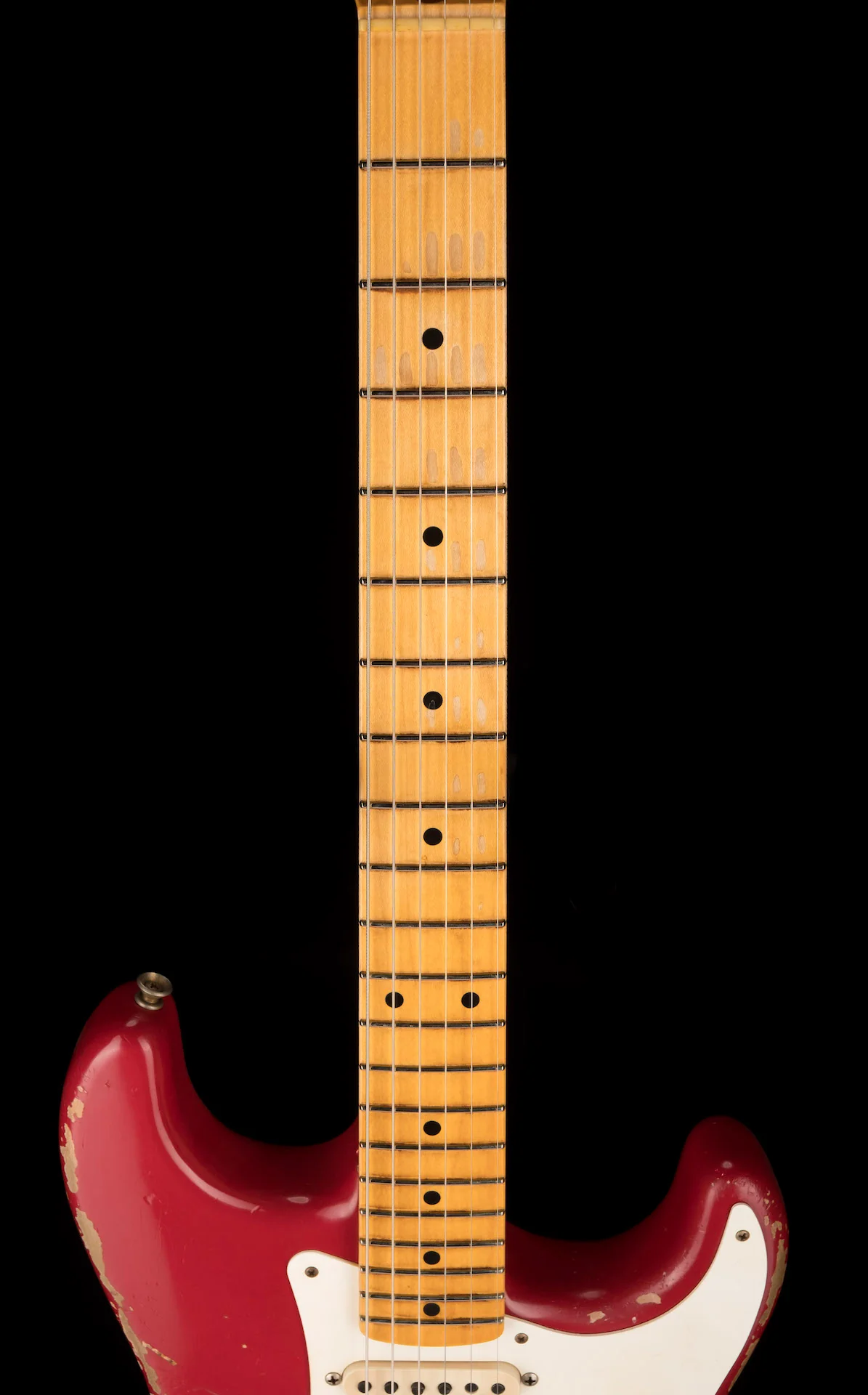 Fender Custom Shop Masterbuilt Austin MacNutt 1956 Stratocaster Heavy Relic Dakota Red With Case - Image 16