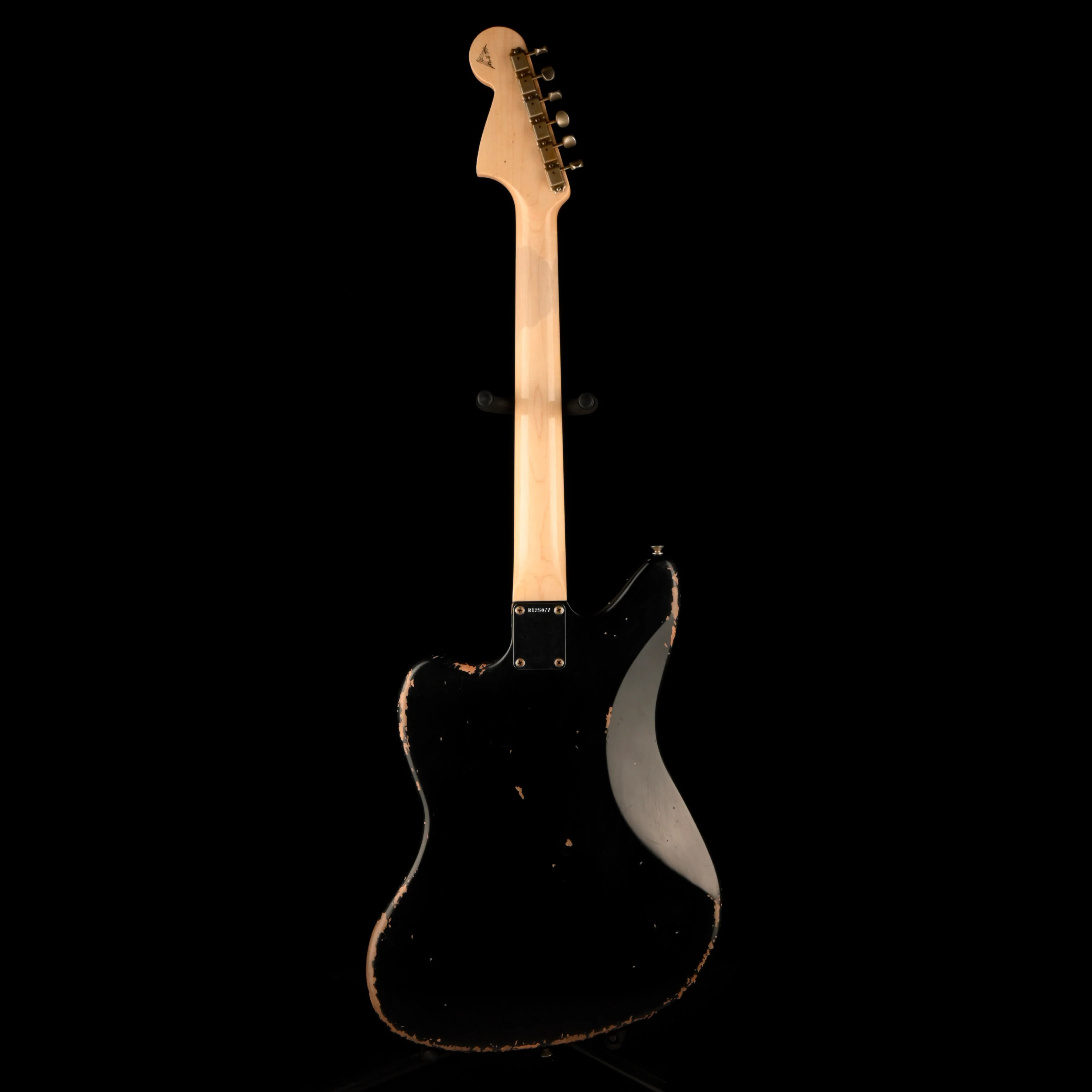 Fender Custom Shop Masterbuilt Austin MacNutt 1963 Jaguar Relic Black - Image 10