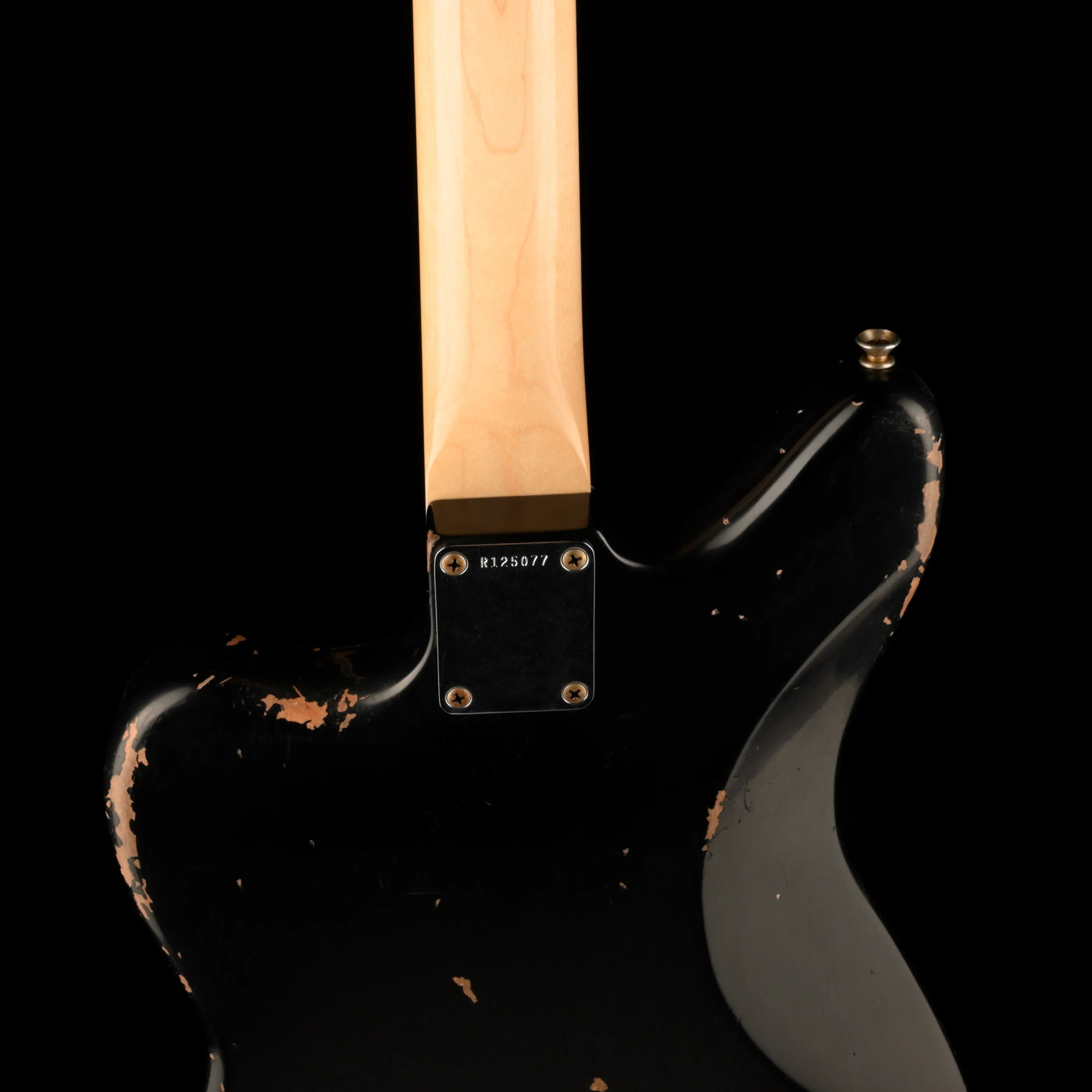Fender Custom Shop Masterbuilt Austin MacNutt 1963 Jaguar Relic Black - Image 11