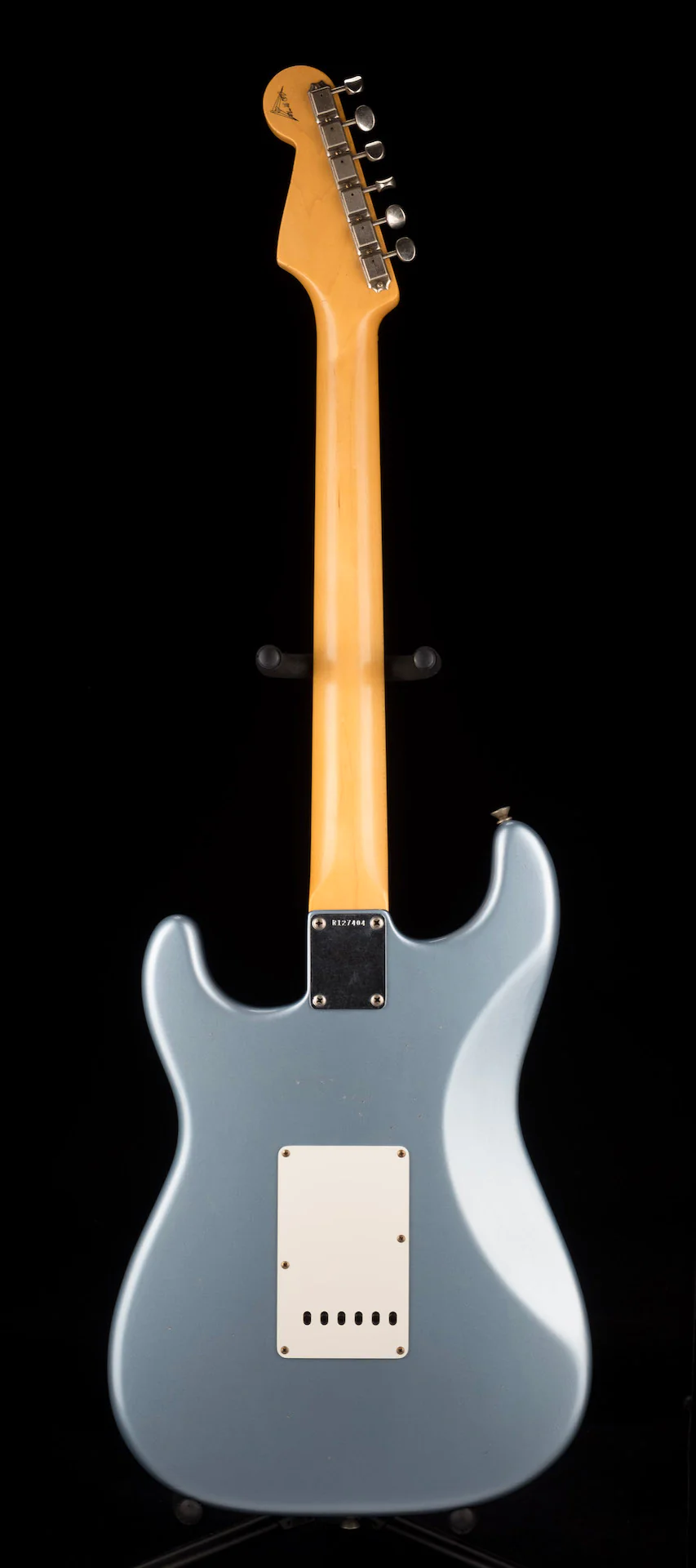 Fender Custom Shop Masterbuilt Austin MacNutt 1965 Stratocaster HSS Journeyman Relic Blue Ice Metallic - Image 14
