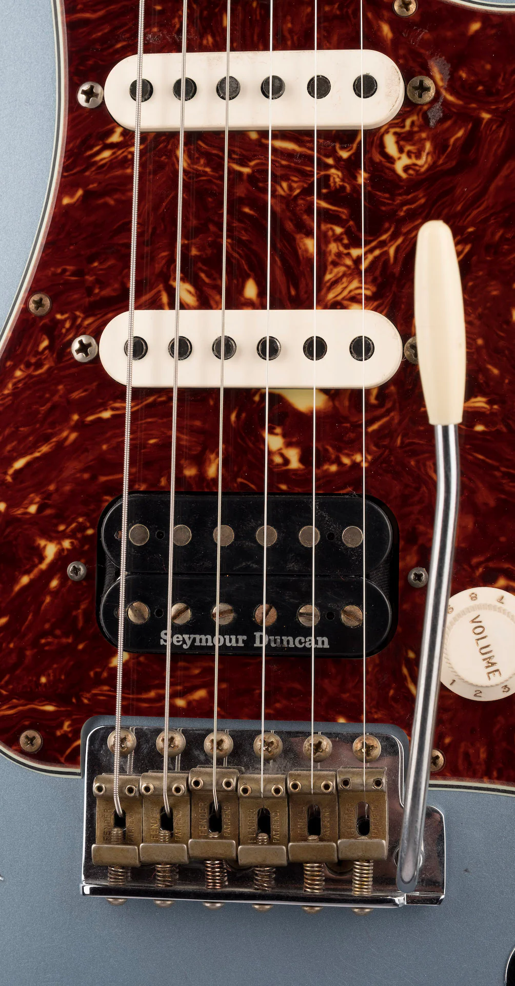 Fender Custom Shop Masterbuilt Austin MacNutt 1965 Stratocaster HSS Journeyman Relic Blue Ice Metallic - Image 7