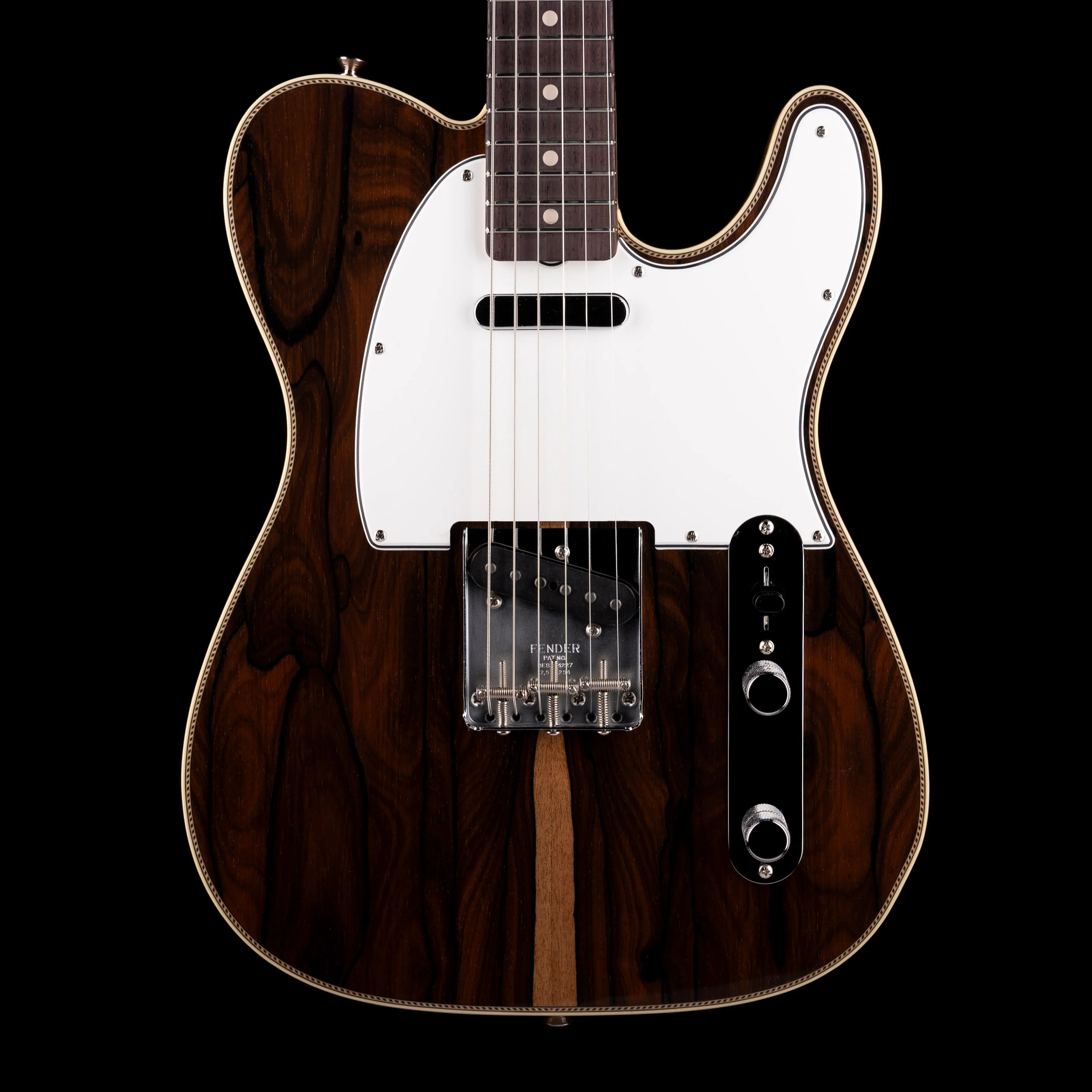 Fender Custom Shop Masterbuilt Austin MacNutt Exotic 1962 Telecaster Custom Ziricote NOS Natural With Case