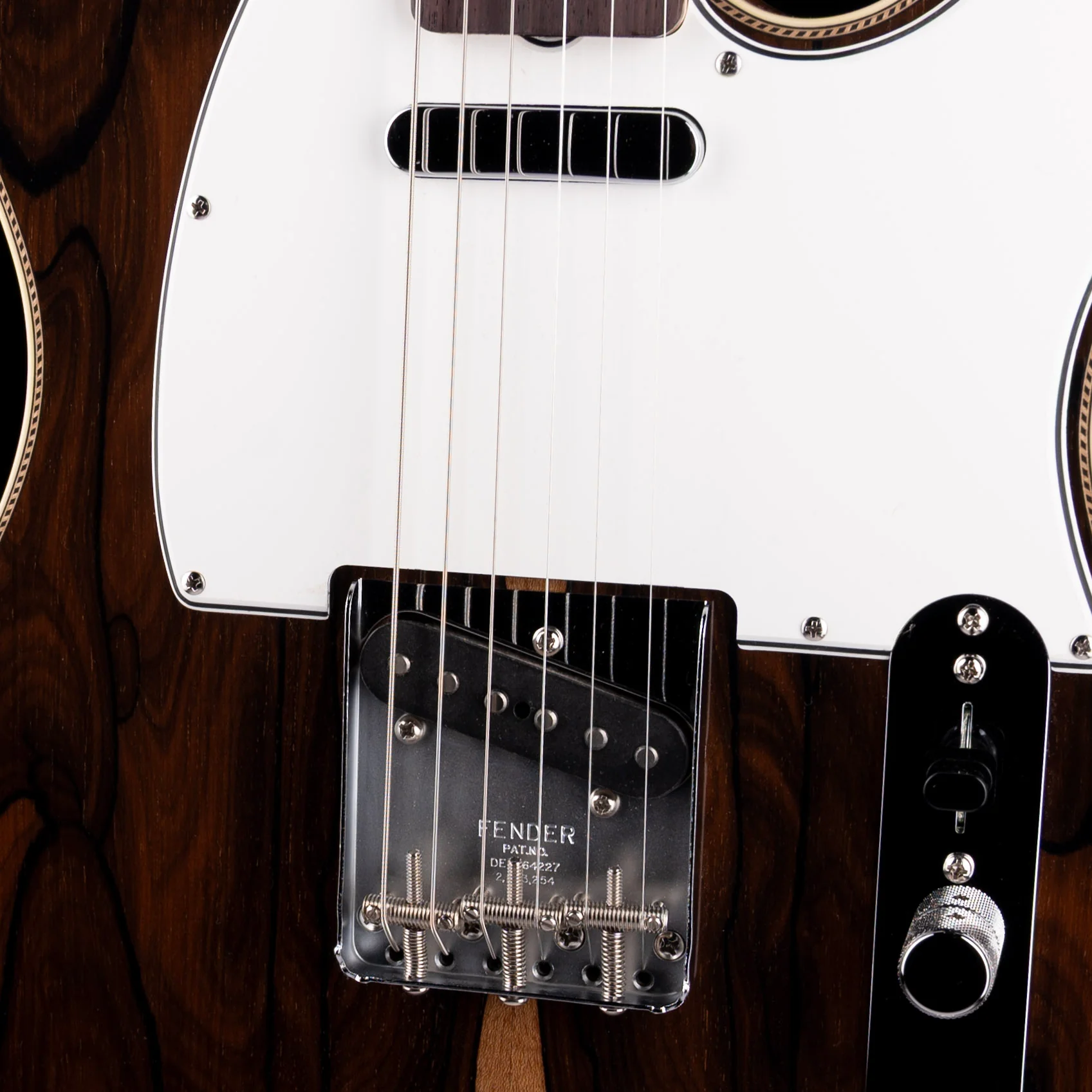 Fender Custom Shop Masterbuilt Austin MacNutt Exotic 1962 Telecaster Custom Ziricote NOS Natural With Case - Image 4