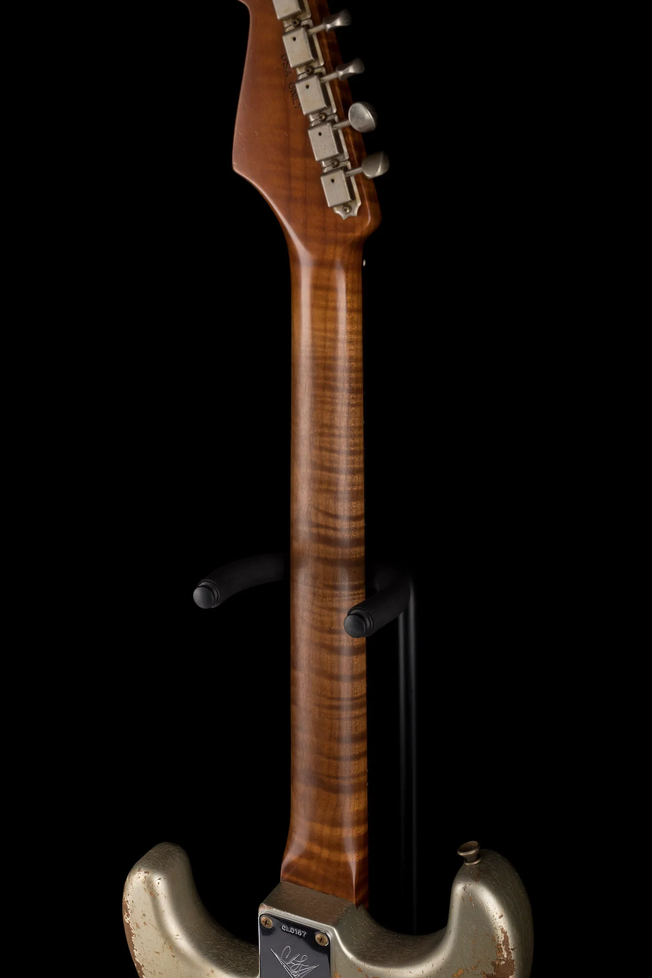 Fender Custom Shop Masterbuilt Carlos Lopez '59 Strat Heavy Relic Inca Silver - Image 20