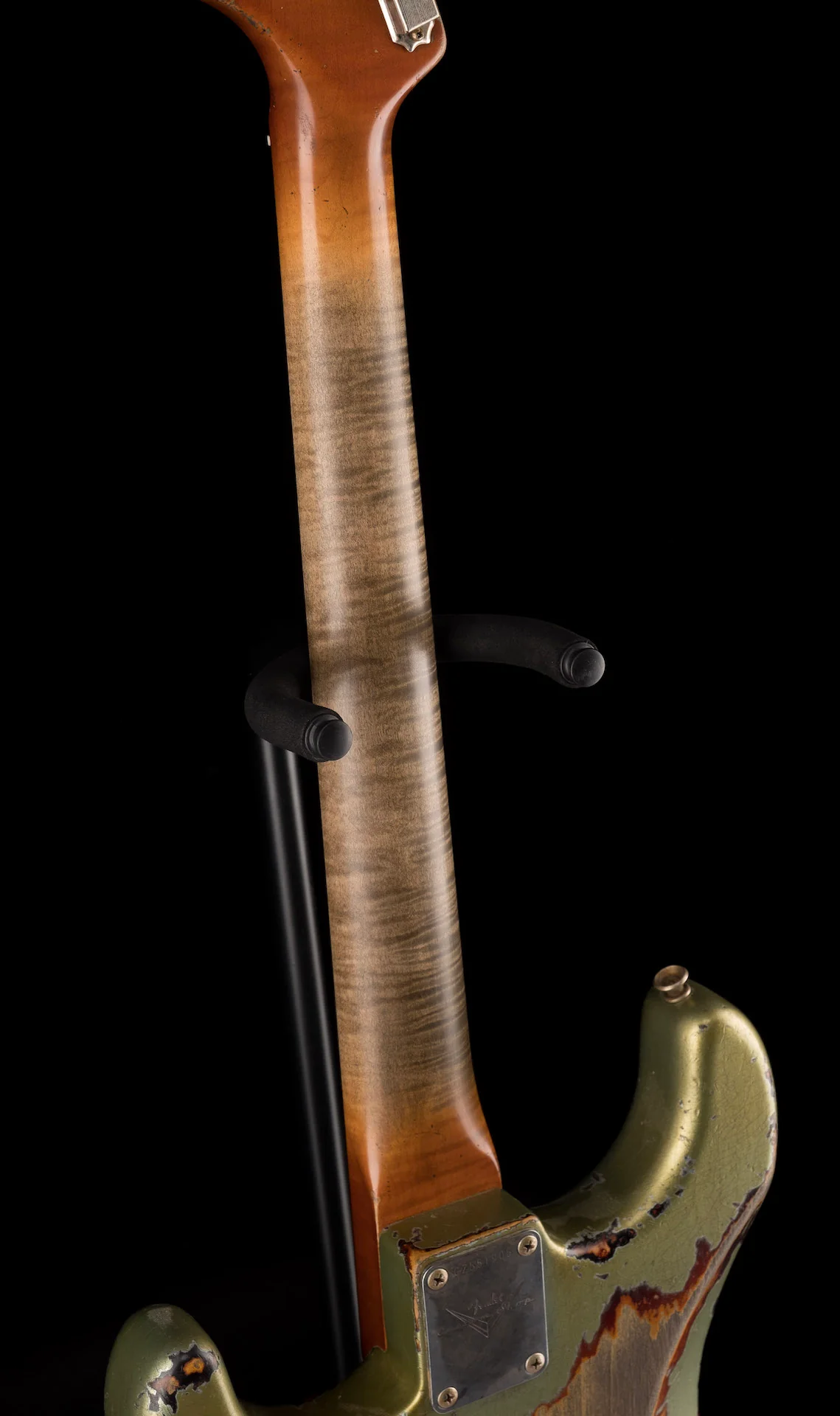 Fender Custom Shop Masterbuilt Dale Wilson 1965 Stratocaster Heavy Relic Firemist Silver Over Sunburst - Image 19
