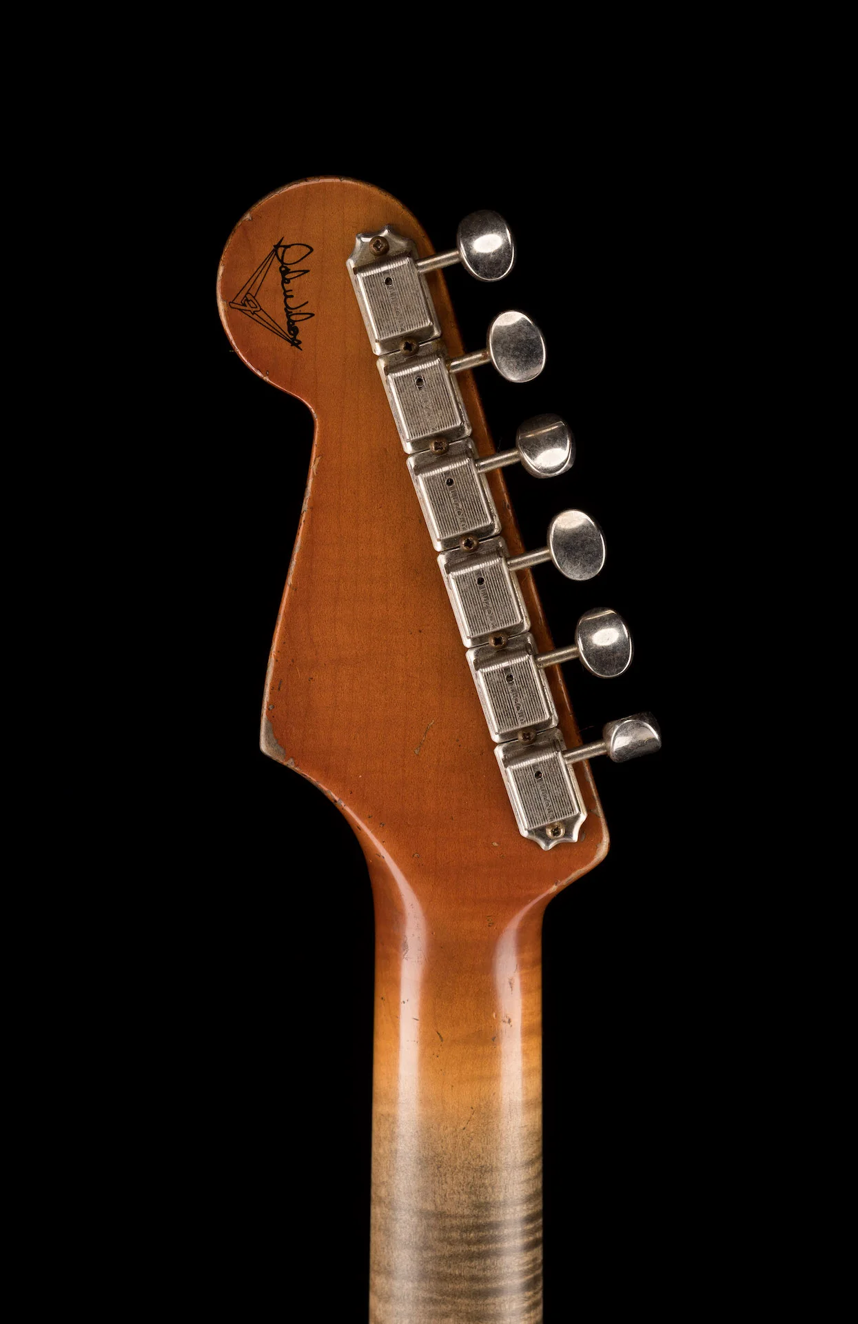 Fender Custom Shop Masterbuilt Dale Wilson 1965 Stratocaster Heavy Relic Firemist Silver Over Sunburst - Image 22