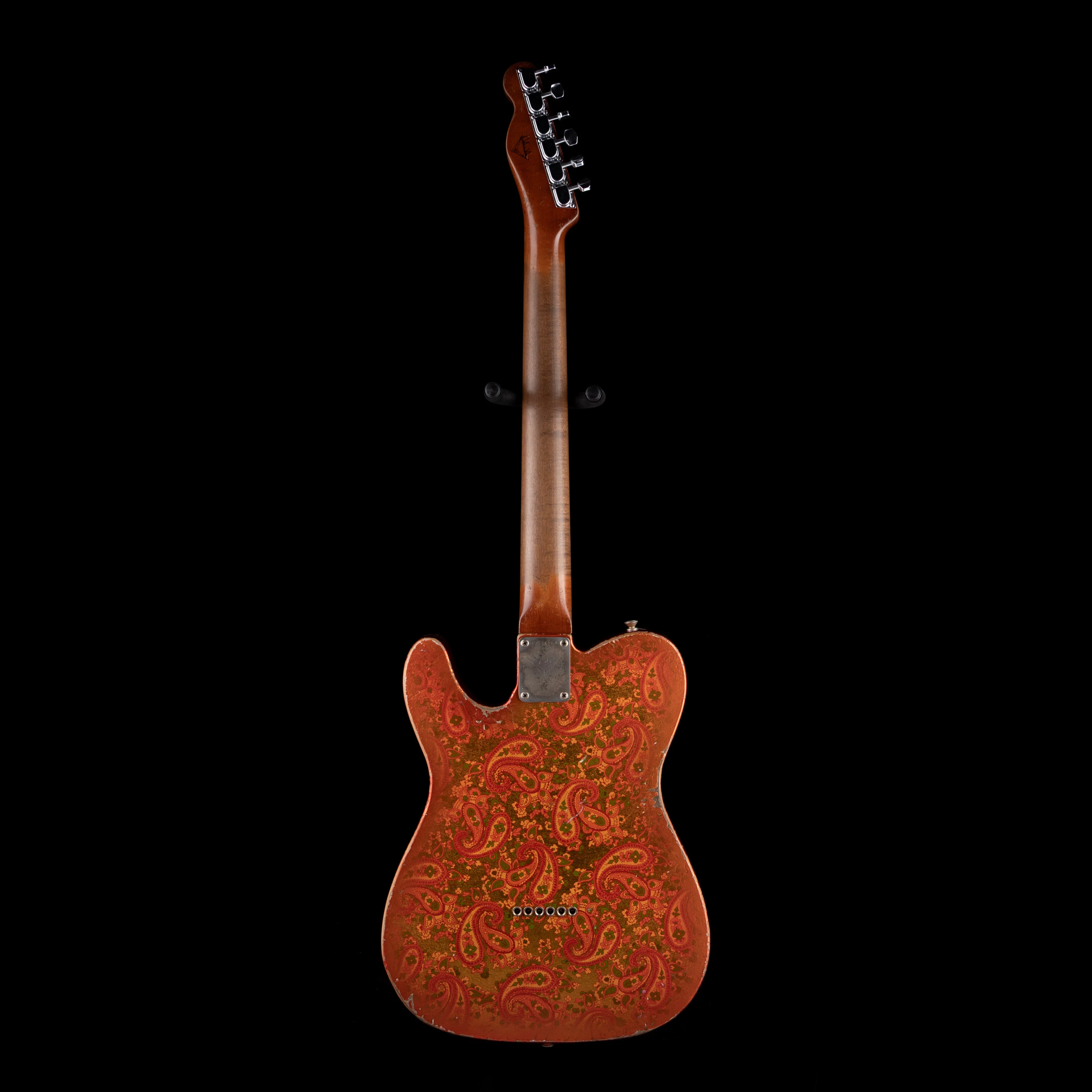 Fender Custom Shop Masterbuilt Dale Wilson 1967 Telecaster Relic Tangerine Paisley - Image 10