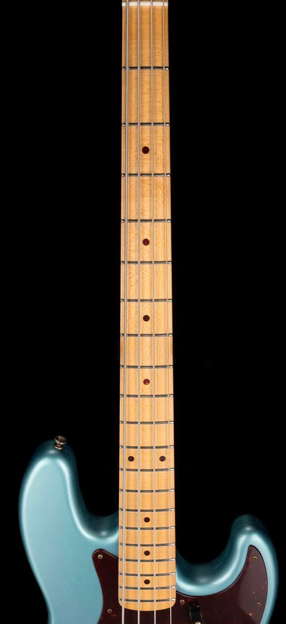 Fender Custom Shop Masterbuilt David Brown 1960 Jazz Bass Journeyman Relic Faded Teal Green Metallic With Case - Image 10