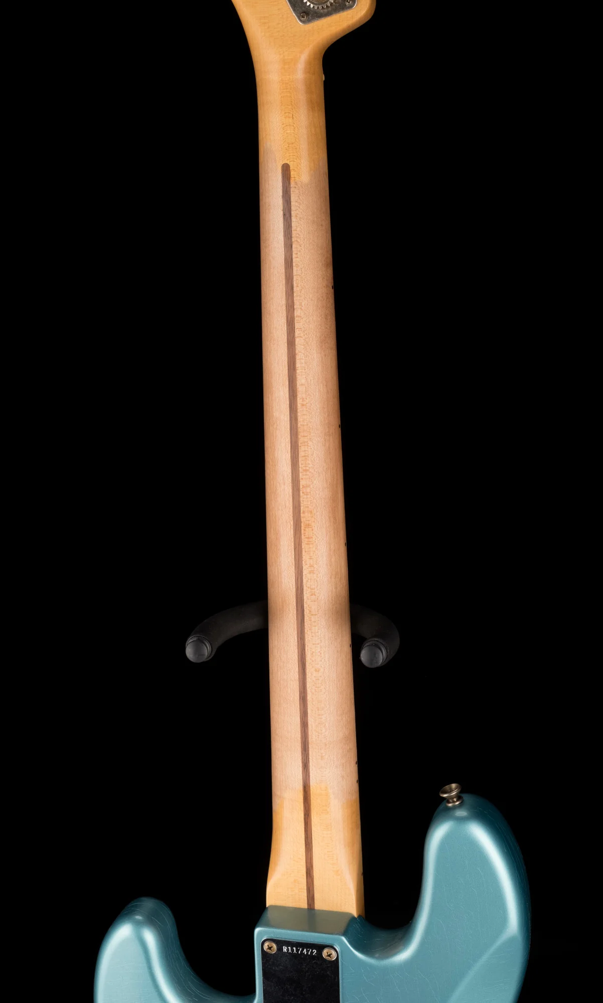 Fender Custom Shop Masterbuilt David Brown 1960 Jazz Bass Journeyman Relic Faded Teal Green Metallic With Case - Image 16
