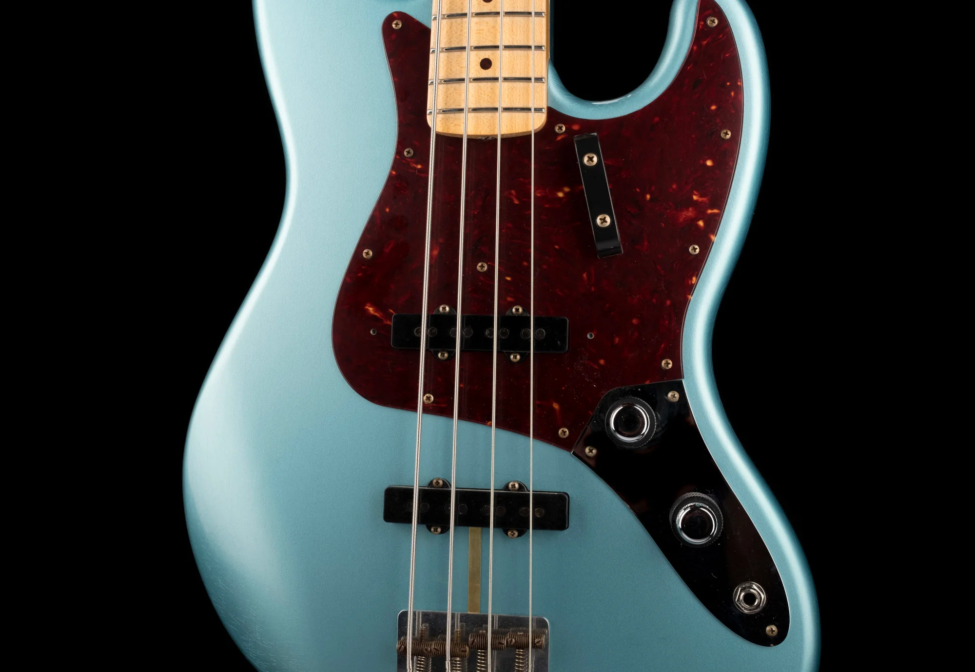 Fender Custom Shop Masterbuilt David Brown 1960 Jazz Bass Journeyman Relic Faded Teal Green Metallic With Case - Image 5