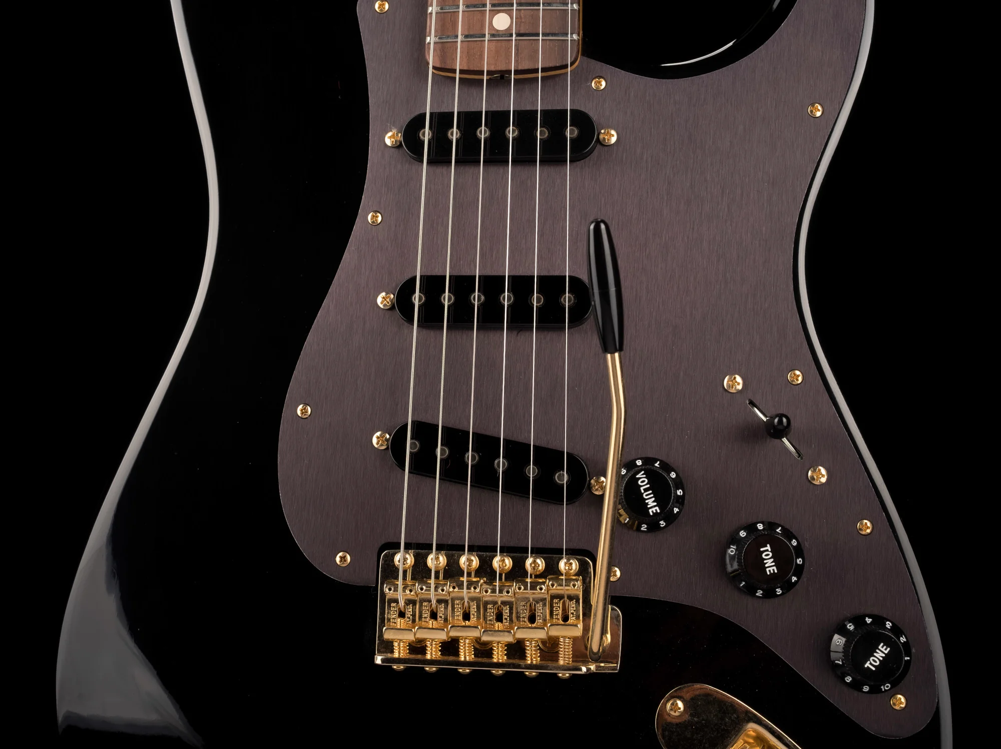 Fender Custom Shop Masterbuilt David Brown 1960 Stratocaster Deluxe Closet Classic Brazilian Rosewood Black With Case - Image 6