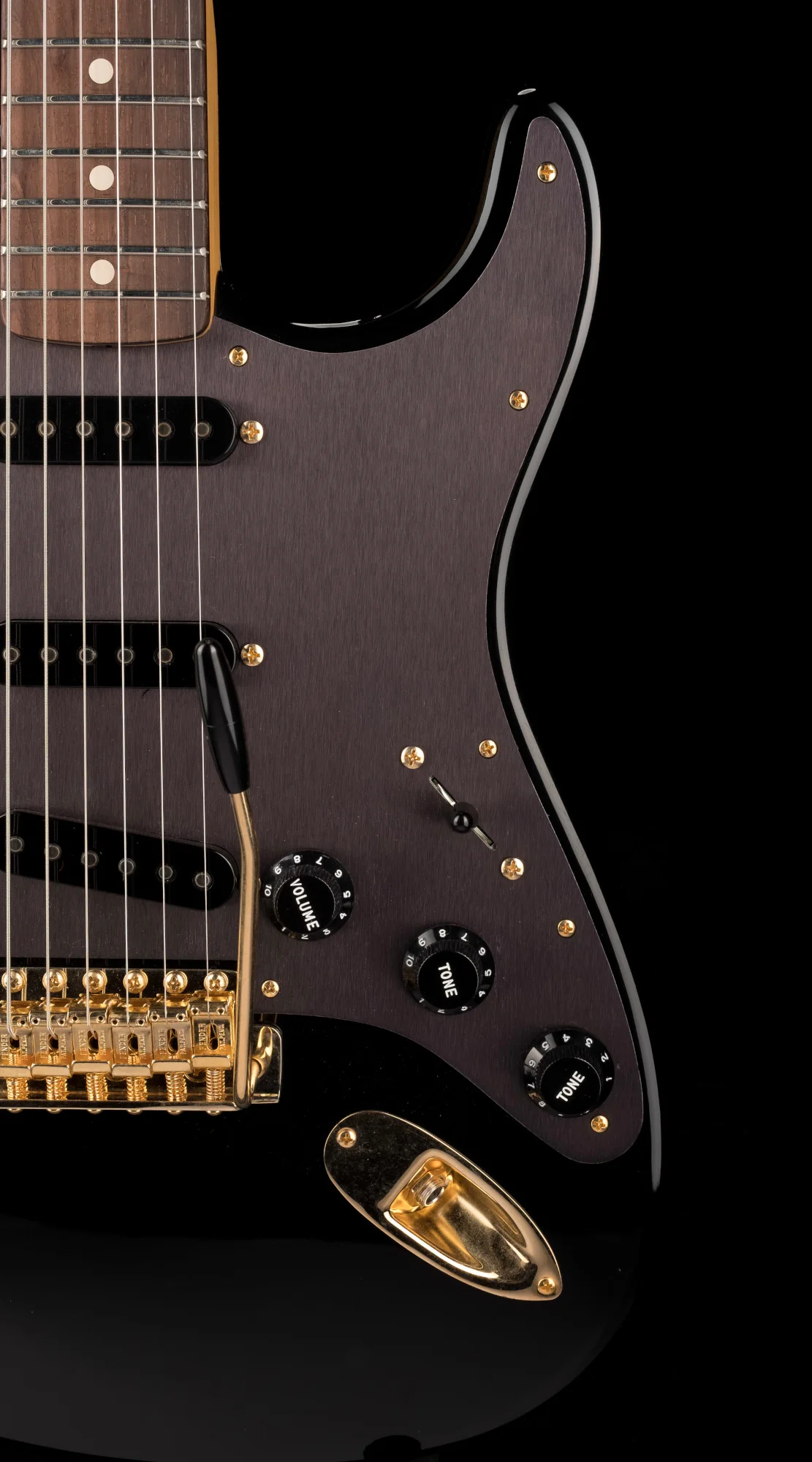 Fender Custom Shop Masterbuilt David Brown 1960 Stratocaster Deluxe Closet Classic Brazilian Rosewood Black With Case - Image 9