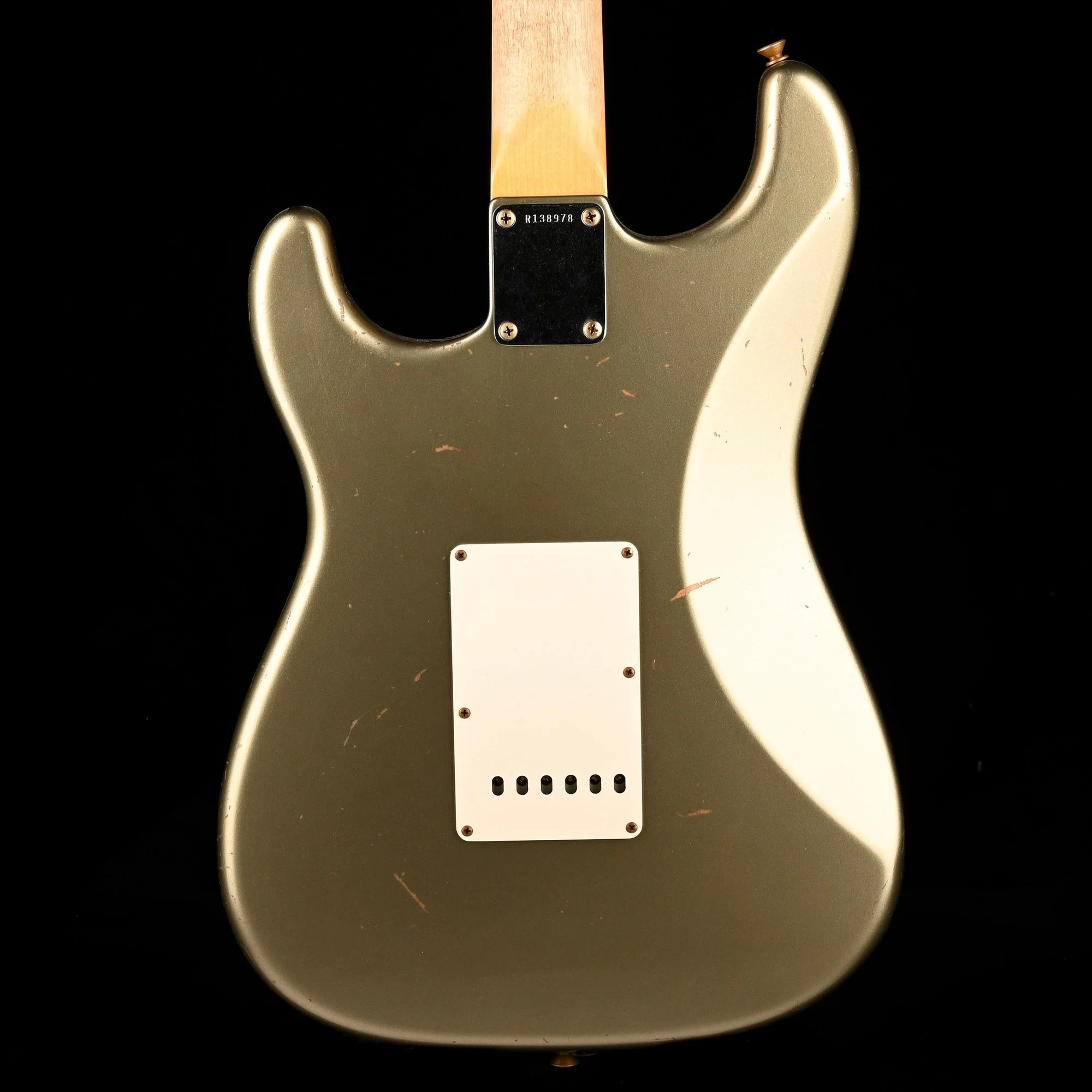 Fender Custom Shop Masterbuilt David Brown 1963 Stratocaster Journeyman Relic Brazilian Rosewood Super Faded Sage Green Metallic - Image 12