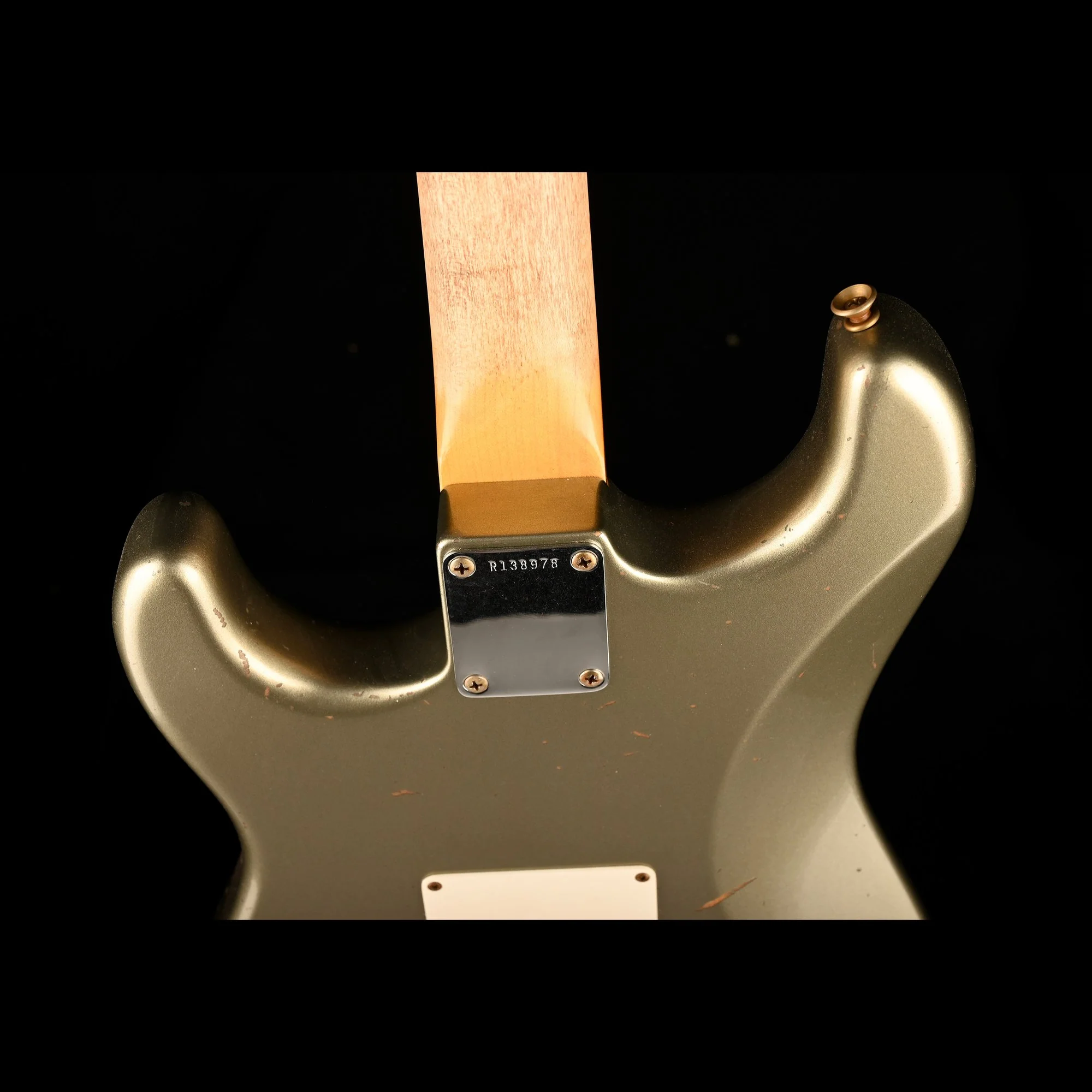 Fender Custom Shop Masterbuilt David Brown 1963 Stratocaster Journeyman Relic Brazilian Rosewood Super Faded Sage Green Metallic - Image 14