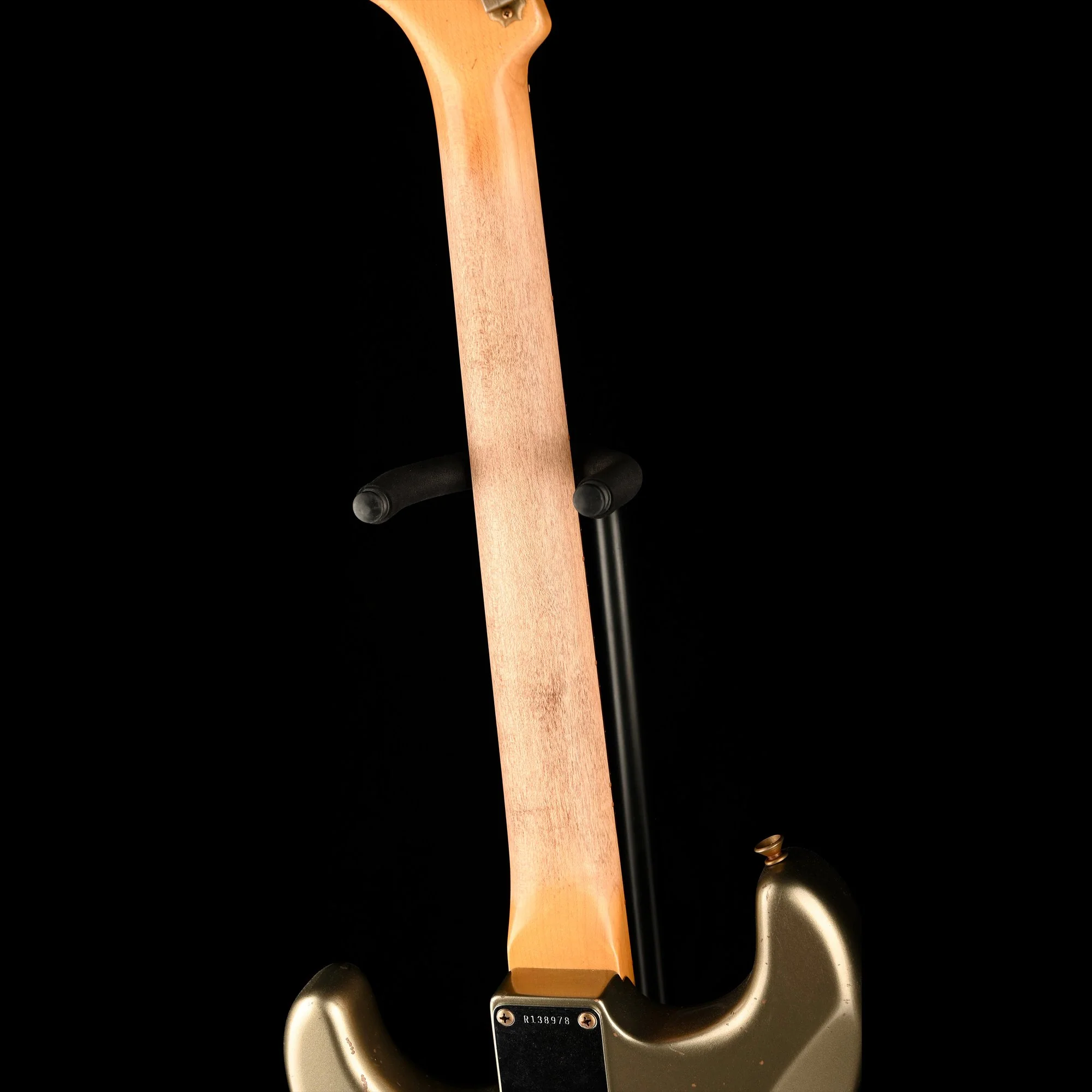 Fender Custom Shop Masterbuilt David Brown 1963 Stratocaster Journeyman Relic Brazilian Rosewood Super Faded Sage Green Metallic - Image 15