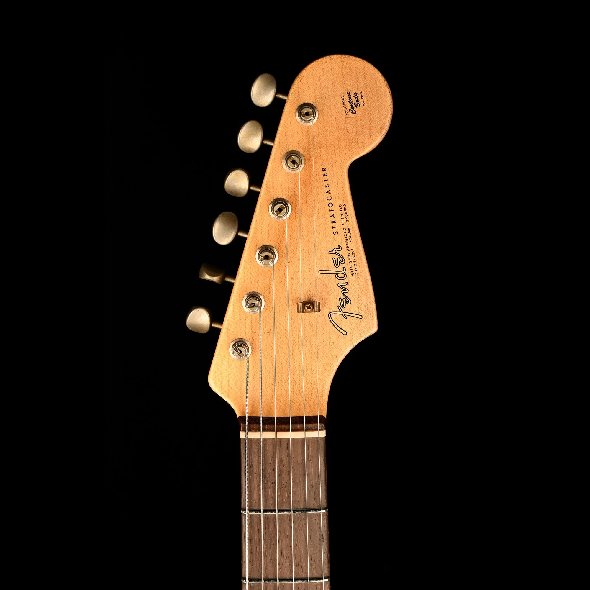 Fender Custom Shop Masterbuilt David Brown 1963 Stratocaster Journeyman Relic Brazilian Rosewood Super Faded Sage Green Metallic - Image 16