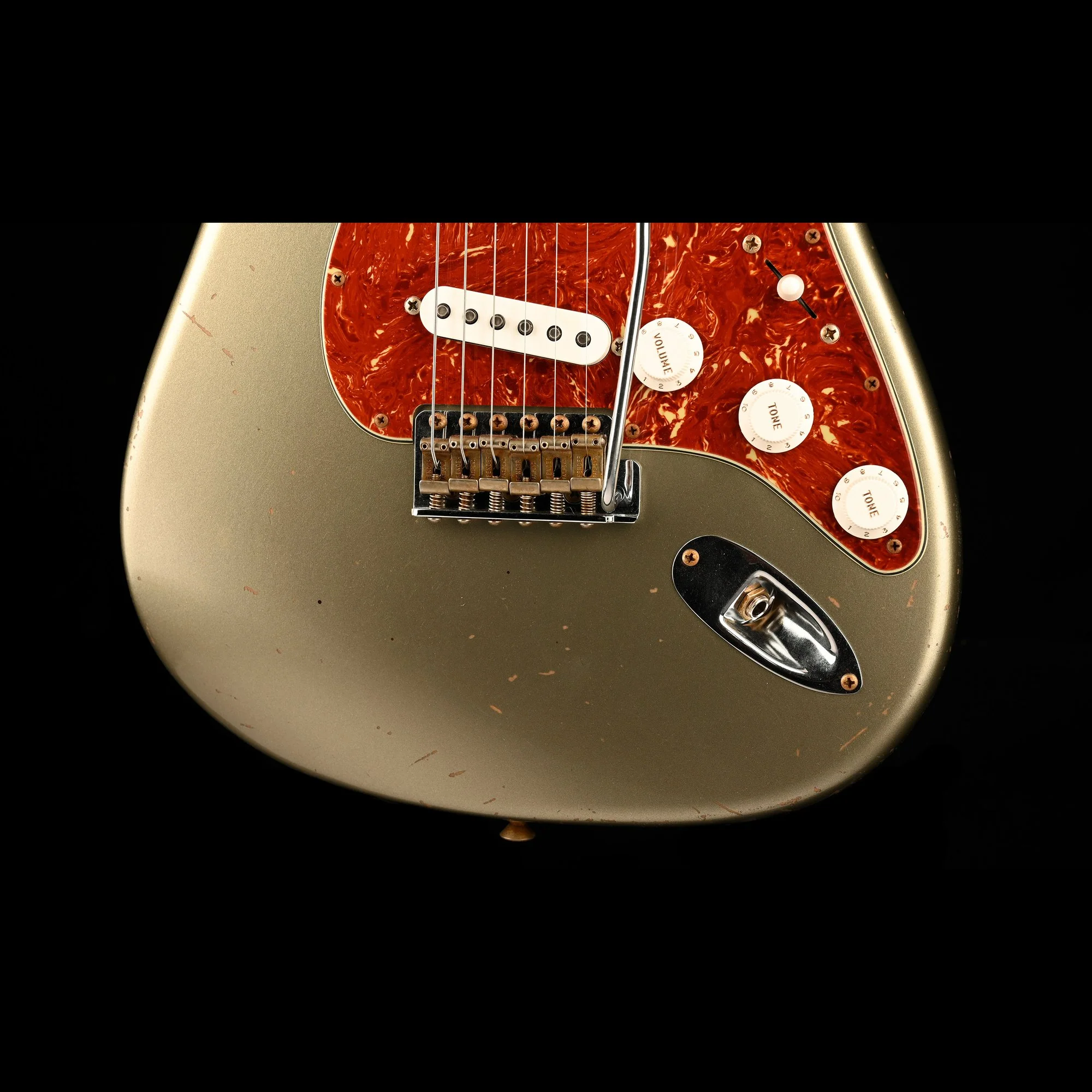 Fender Custom Shop Masterbuilt David Brown 1963 Stratocaster Journeyman Relic Brazilian Rosewood Super Faded Sage Green Metallic - Image 5