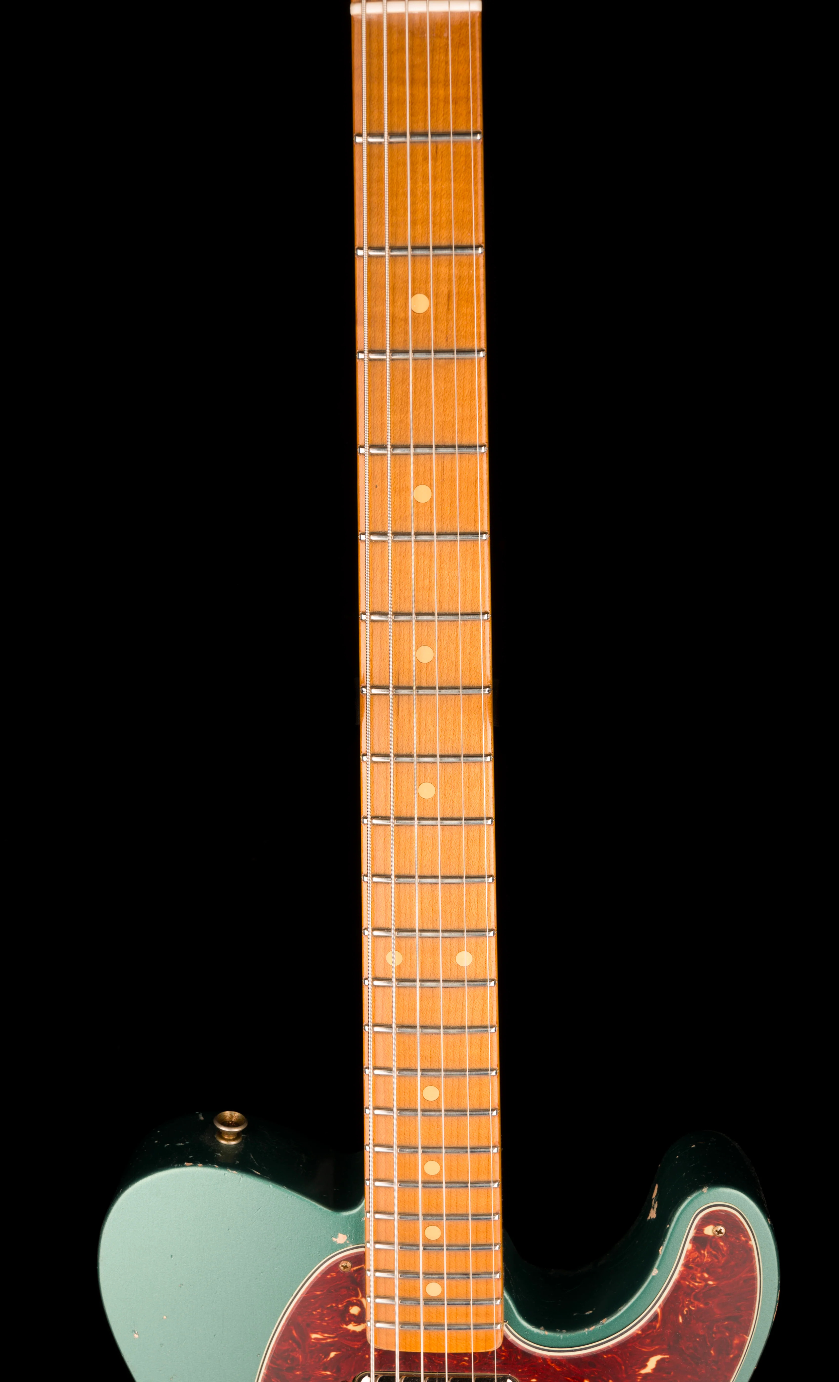 Fender Custom Shop Masterbuilt Dennis Galuszka Subsonic Telecaster Journeyman Relic Sherwood Green Metallic - Image 11