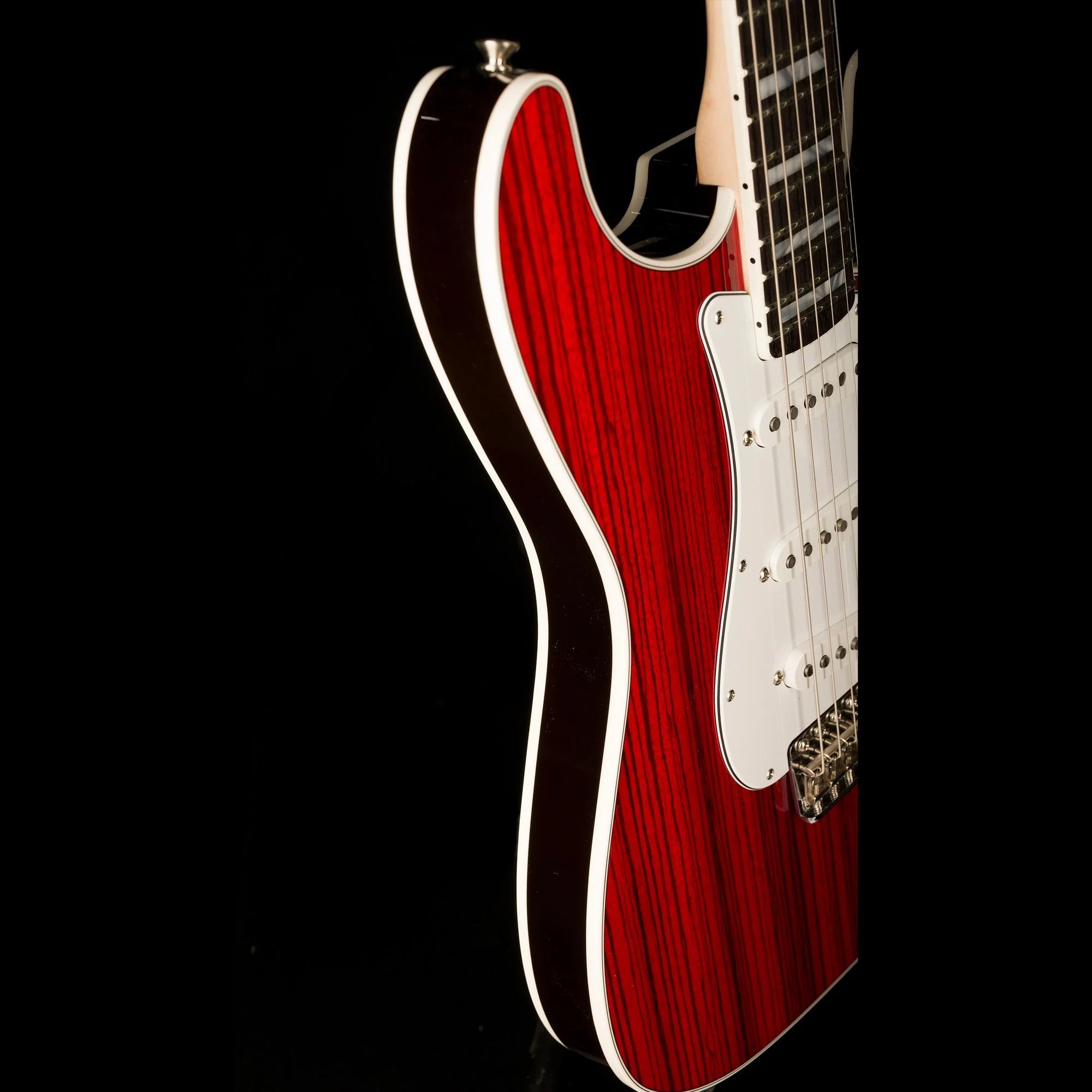 Fender Custom Shop Masterbuilt Dennis Galuszka Zebrawood 1966 Stratocaster NOS Red Stain - Image 11