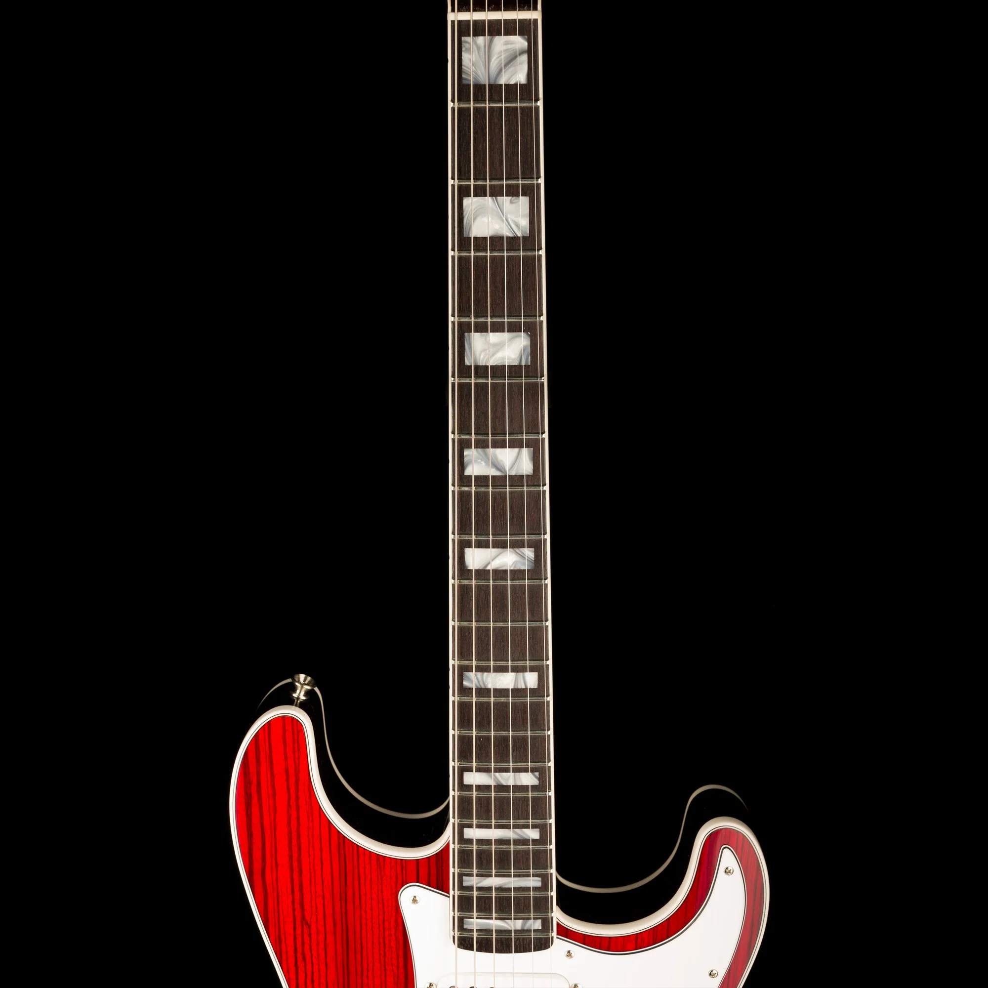 Fender Custom Shop Masterbuilt Dennis Galuszka Zebrawood 1966 Stratocaster NOS Red Stain - Image 12