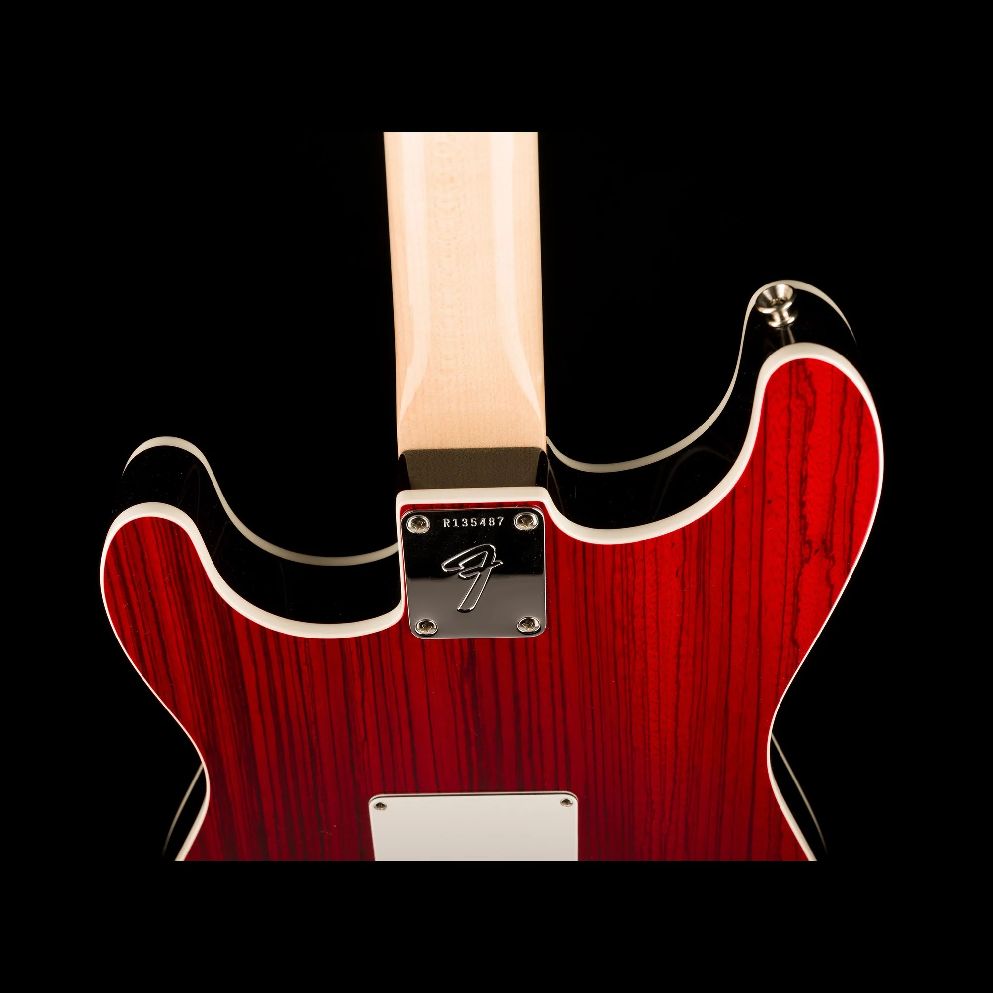 Fender Custom Shop Masterbuilt Dennis Galuszka Zebrawood 1966 Stratocaster NOS Red Stain - Image 16