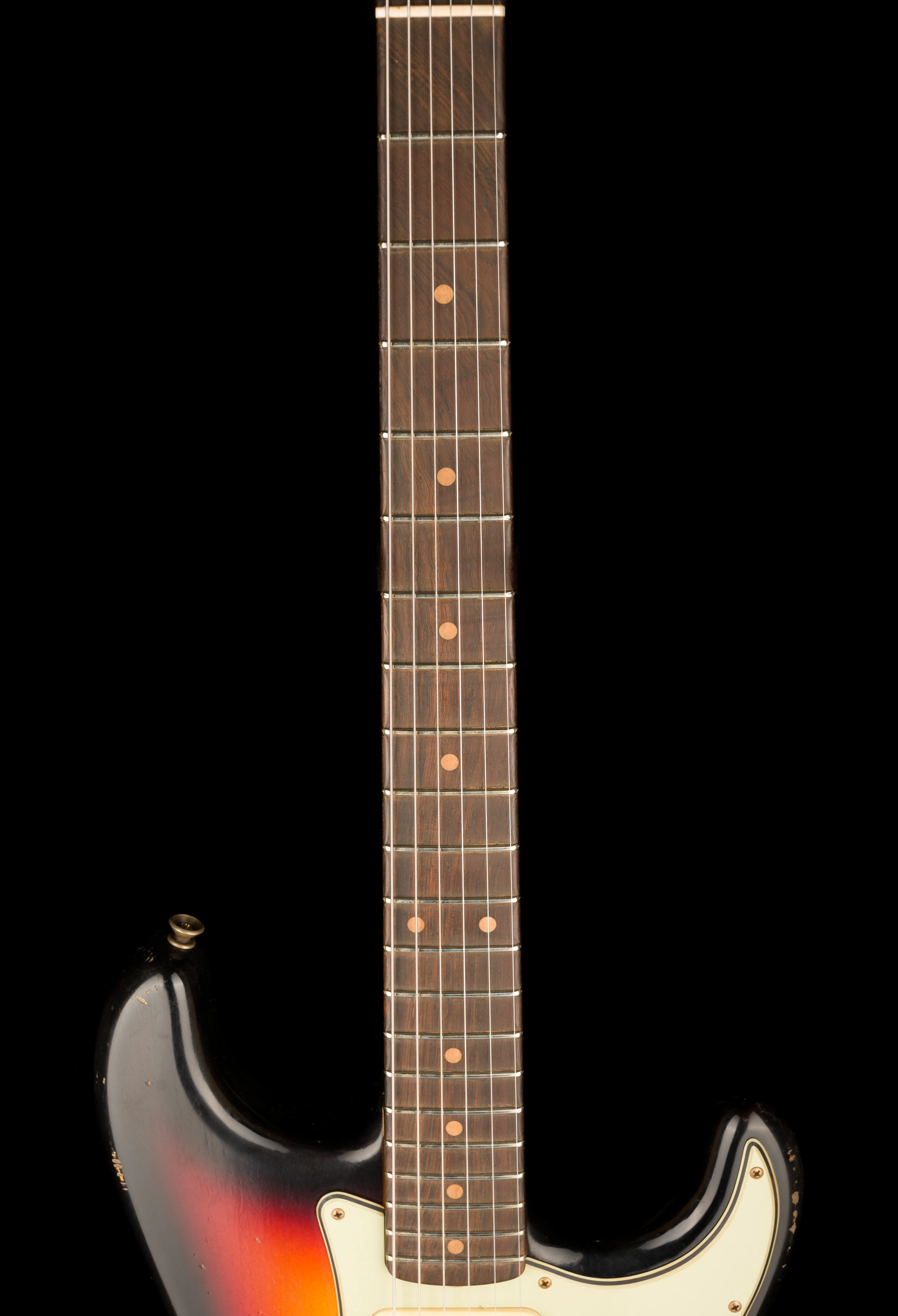 Fender Custom Shop Masterbuilt Jason Smith 1959 Stratocaster Journeyman Relic Brazilian Rosewood 3-Tone Sunburst - Image 11