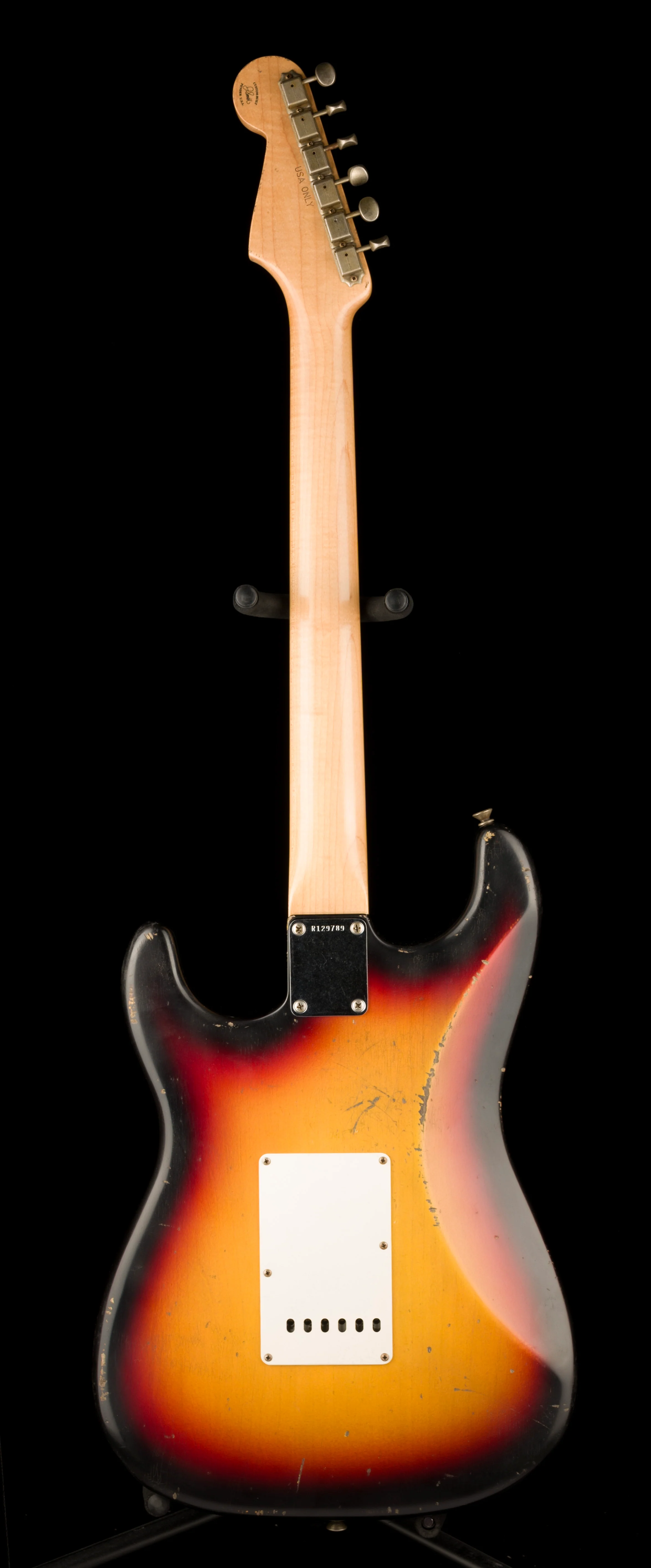 Fender Custom Shop Masterbuilt Jason Smith 1959 Stratocaster Journeyman Relic Brazilian Rosewood 3-Tone Sunburst - Image 13