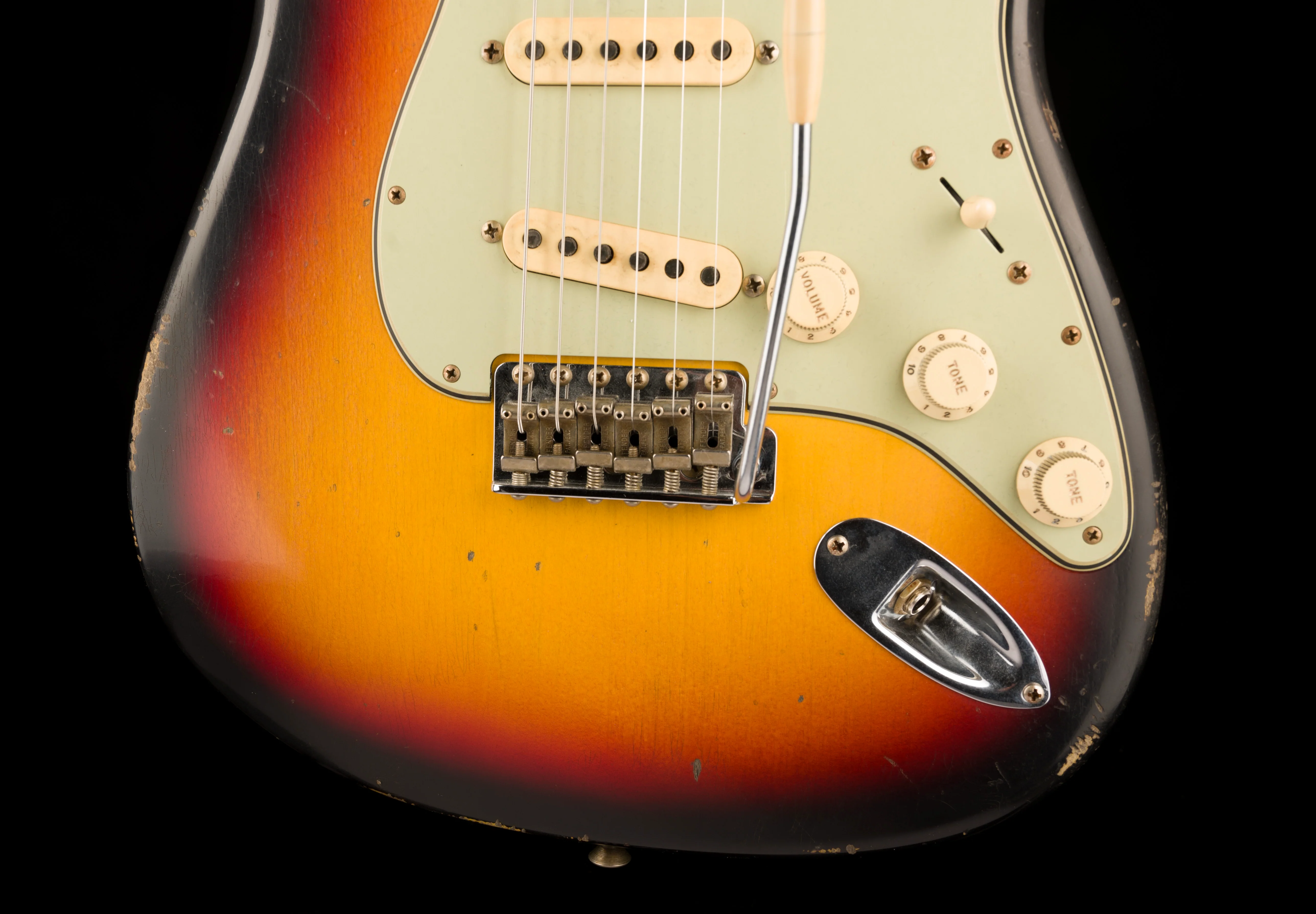 Fender Custom Shop Masterbuilt Jason Smith 1959 Stratocaster Journeyman Relic Brazilian Rosewood 3-Tone Sunburst - Image 5