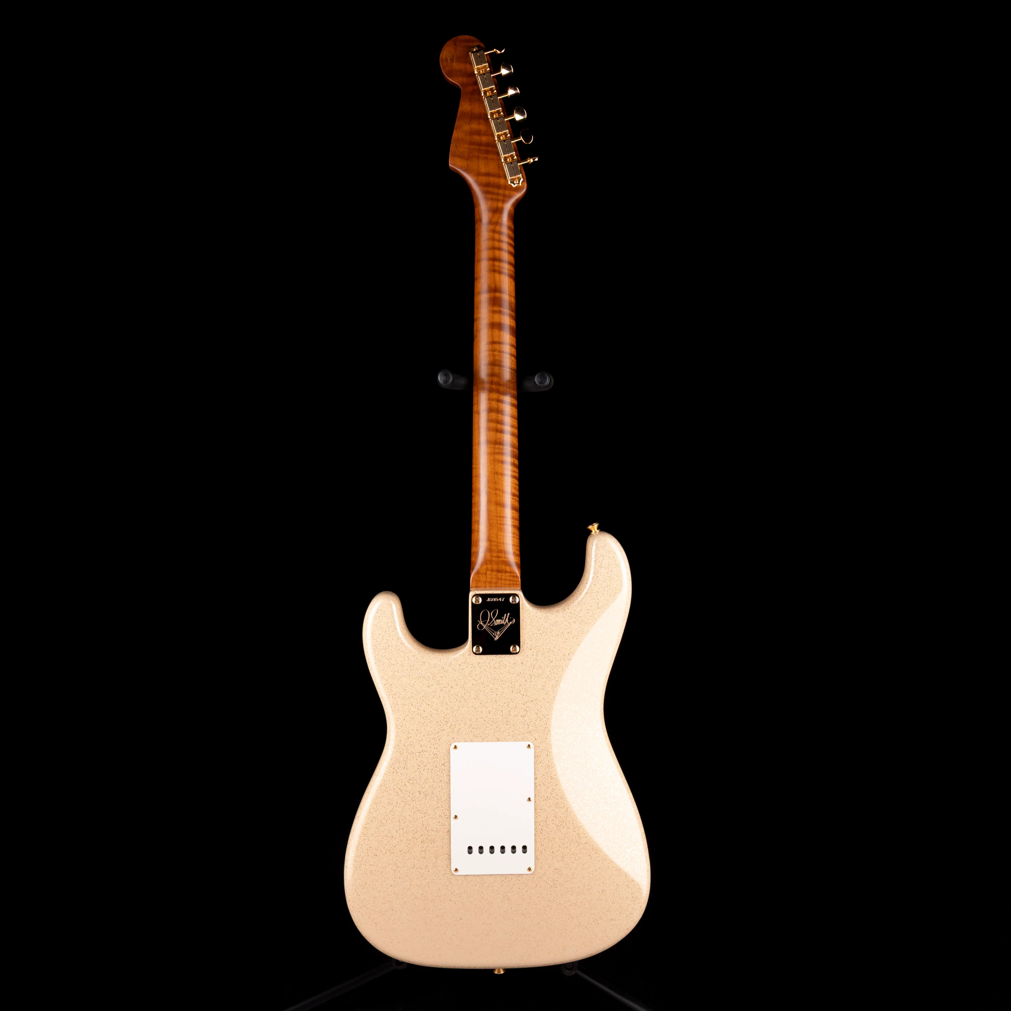 Fender Custom Shop Masterbuilt Jason Smith 1959 Stratocaster NOS Mojave Sand Sparkle With Case - Image 10