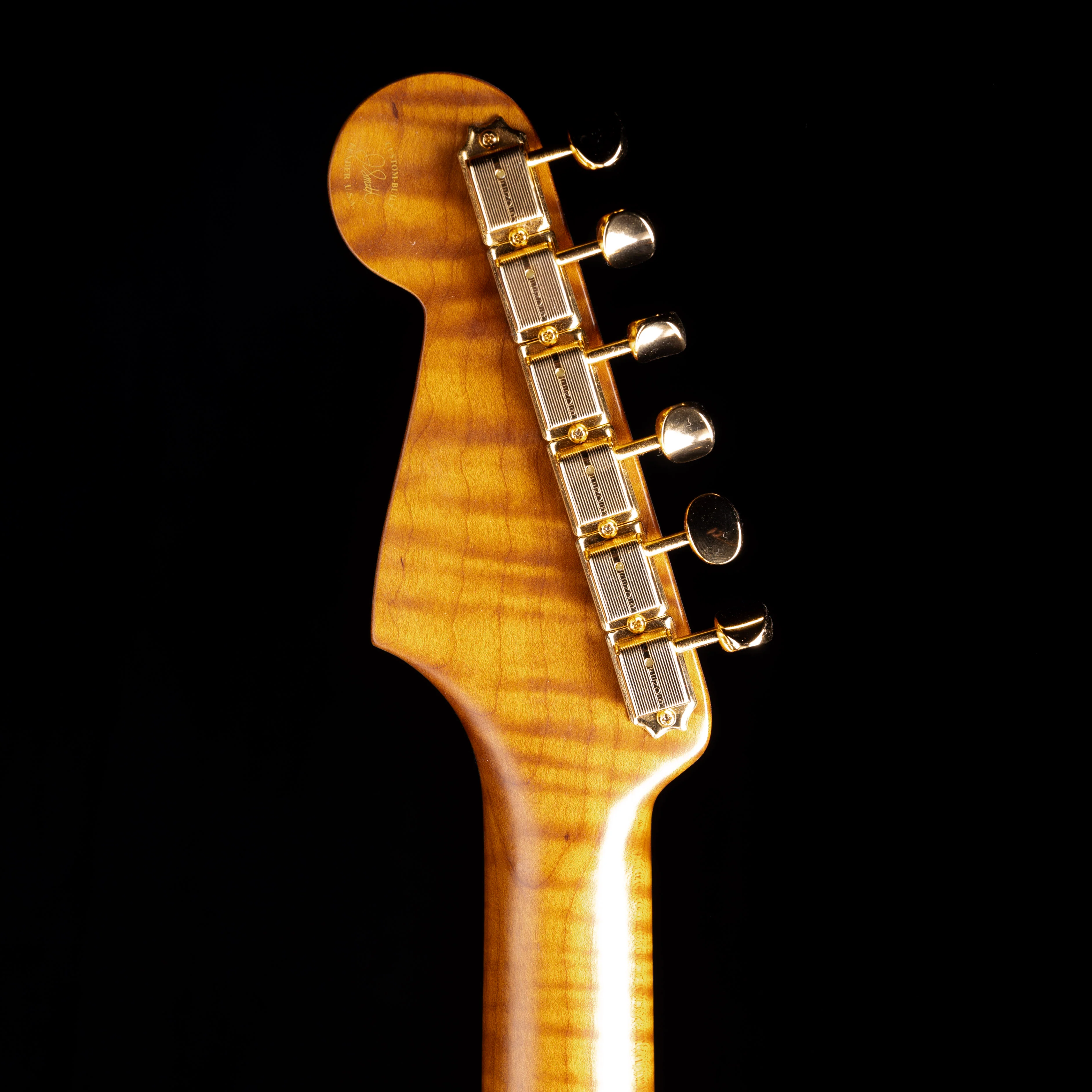 Fender Custom Shop Masterbuilt Jason Smith 1959 Stratocaster NOS Mojave Sand Sparkle With Case - Image 15