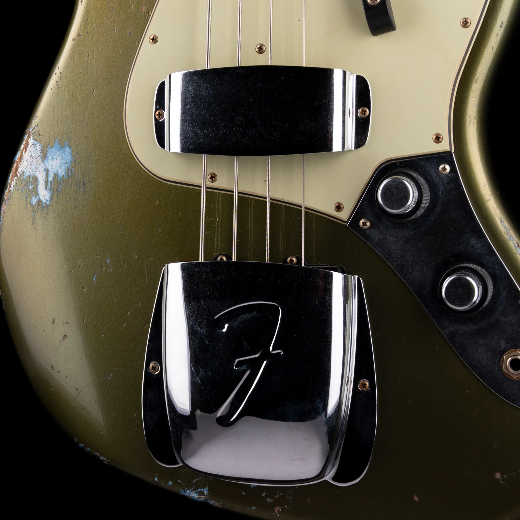 Fender Custom Shop Masterbuilt Jason Smith 1960 Jazz Bass Relic Aged Lake Placid Blue - Image 4