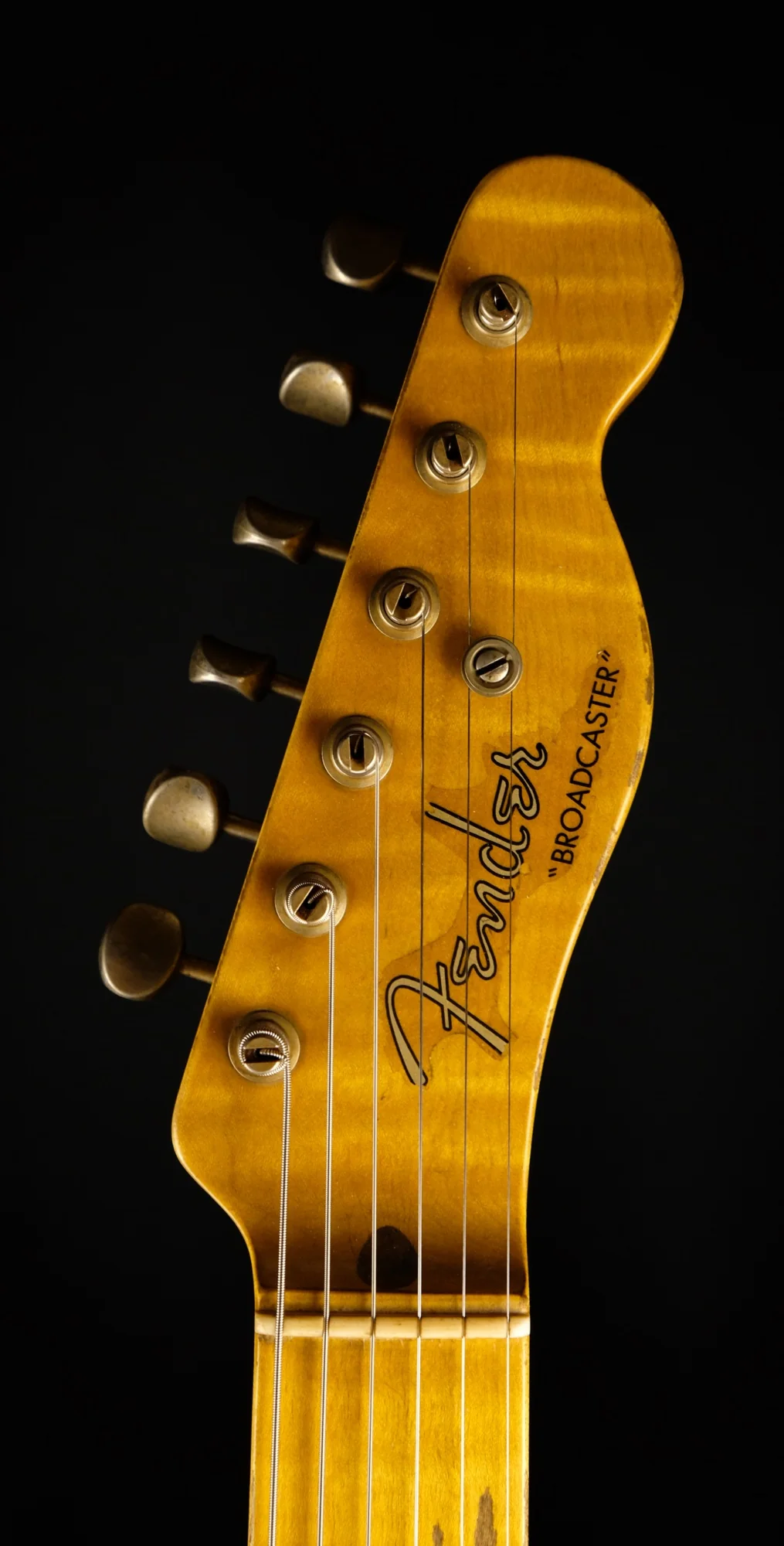 Fender Custom Shop Masterbuilt Kyle McMillin Limited Edition 70th Anniversary Broadcaster Relic Faded Nocaster Blonde - Image 15