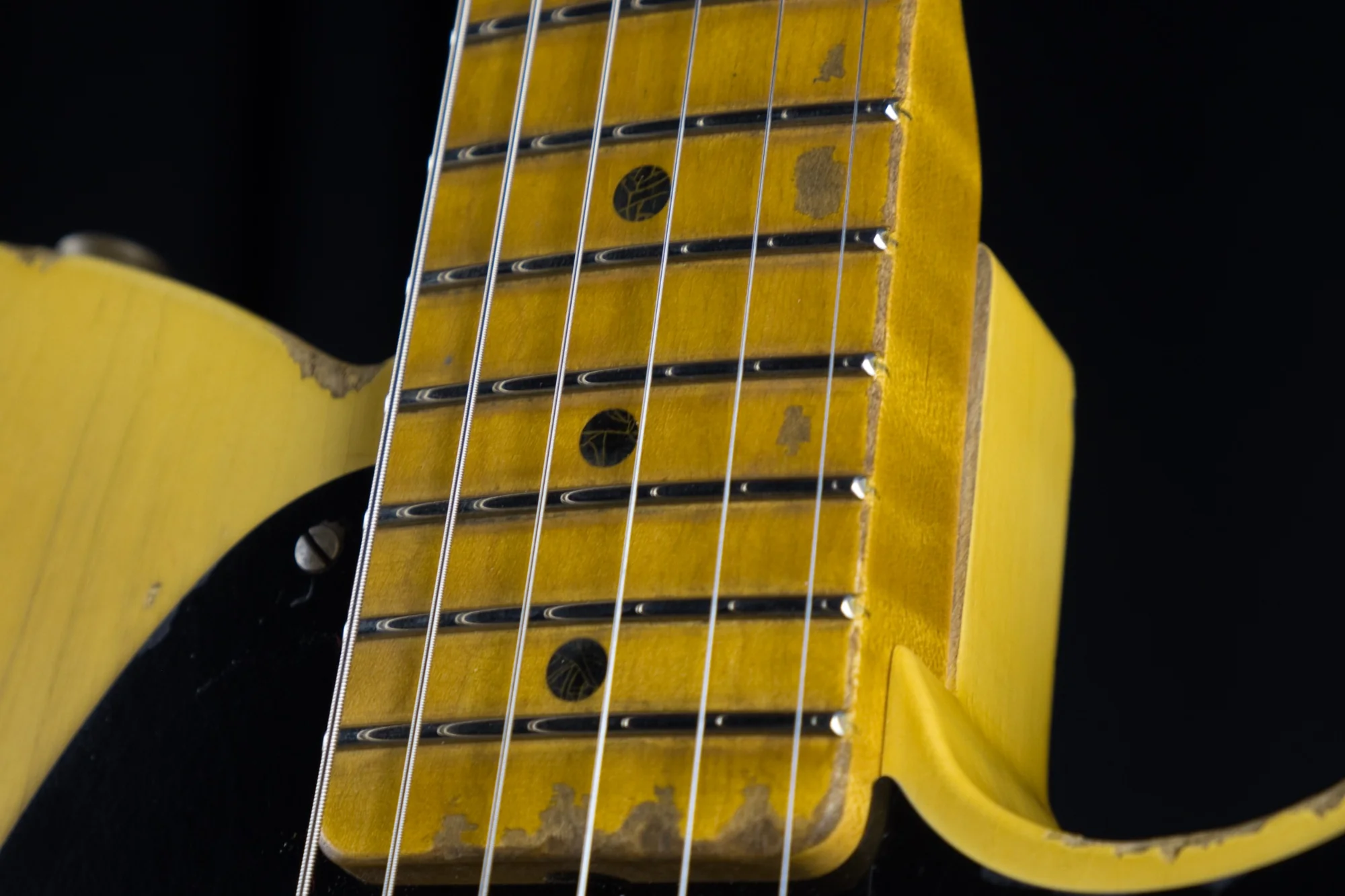 Fender Custom Shop Masterbuilt Kyle McMillin Limited Edition 70th Anniversary Broadcaster Relic Faded Nocaster Blonde - Image 8