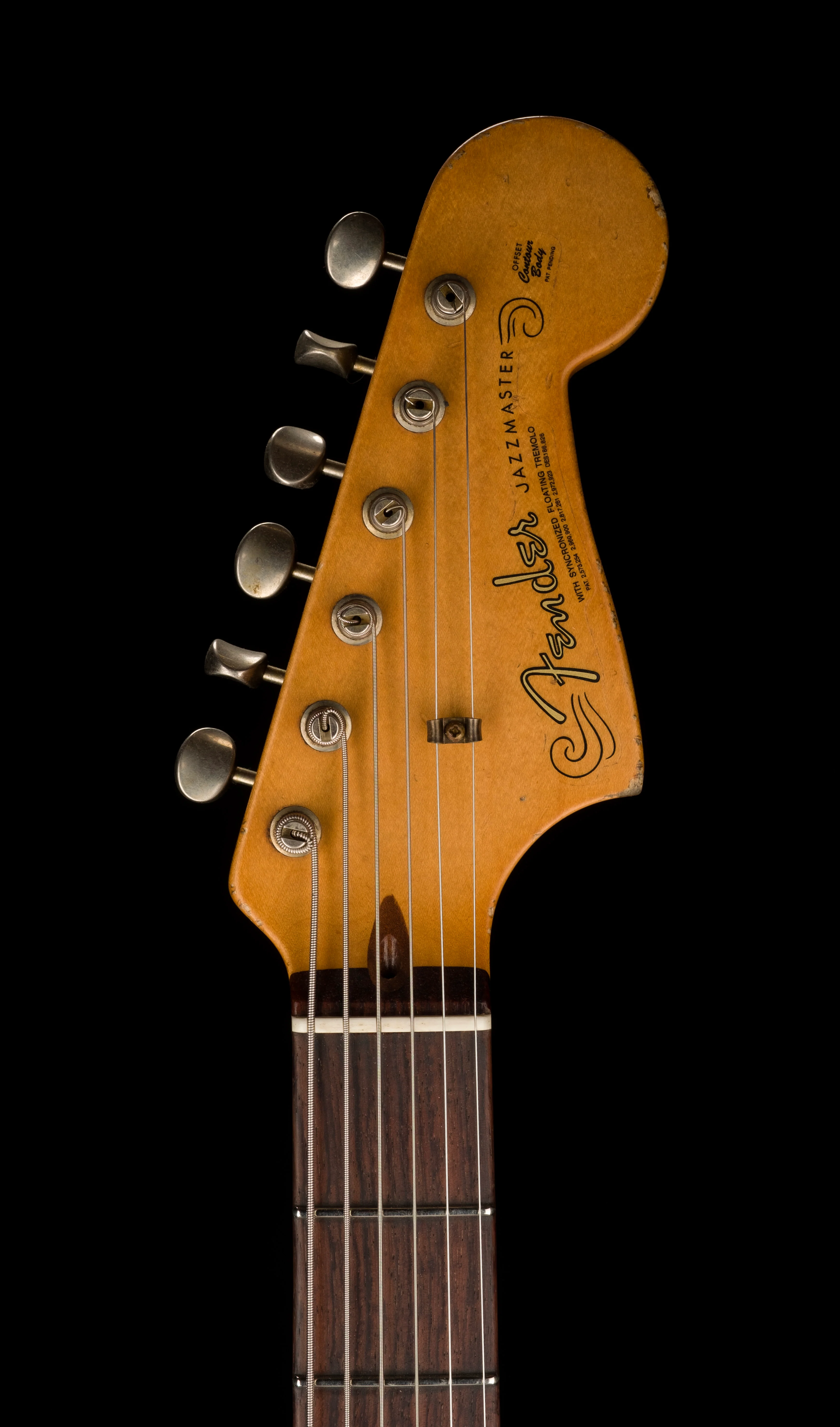 Fender Custom Shop Masterbuilt Levi Perry 60's Jazzmaster Baritone Journeyman Relic Aged Sherwood Green Metallic - Image 12