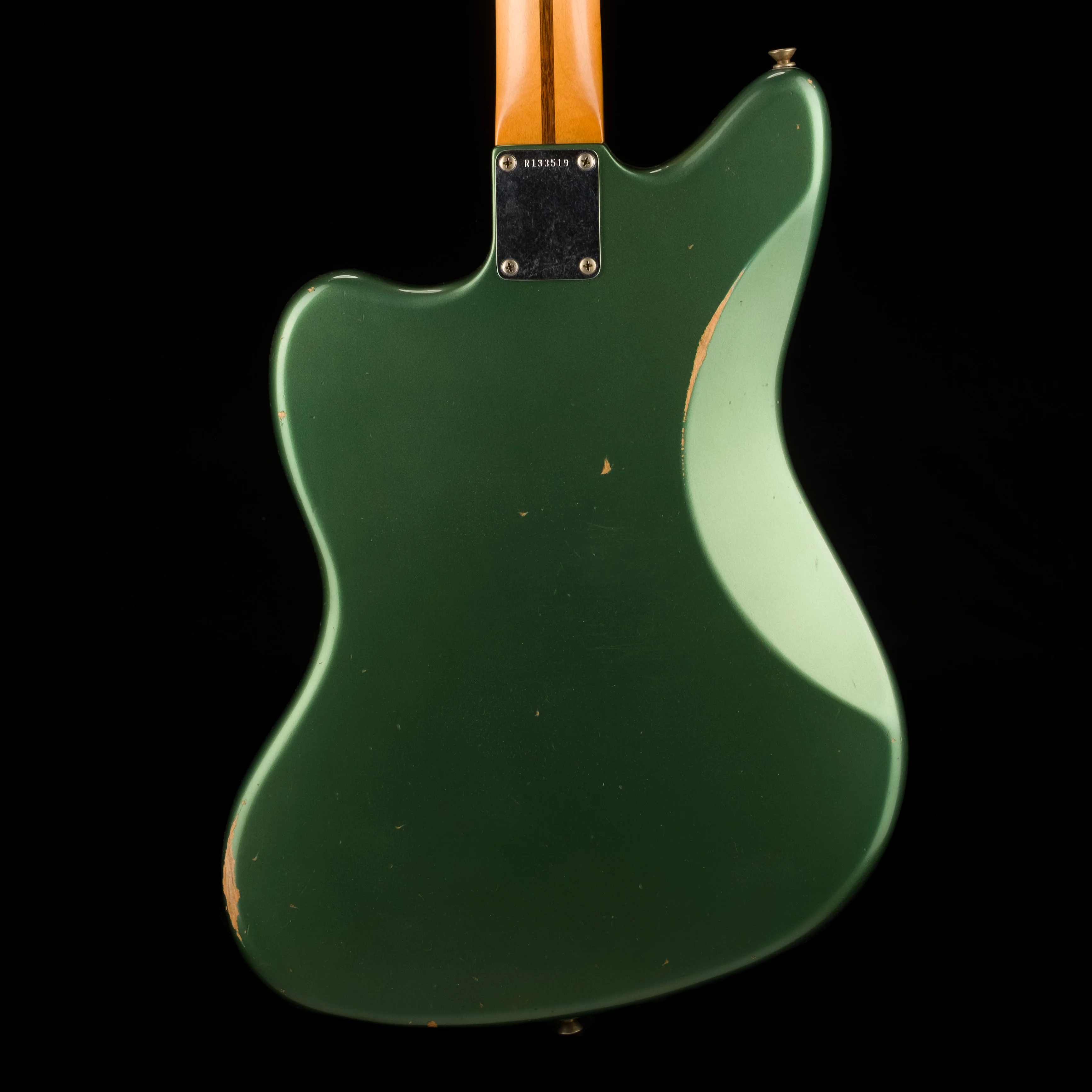 Fender Custom Shop Masterbuilt Levi Perry 60's Jazzmaster Baritone Journeyman Relic Aged Sherwood Green Metallic - Image 13