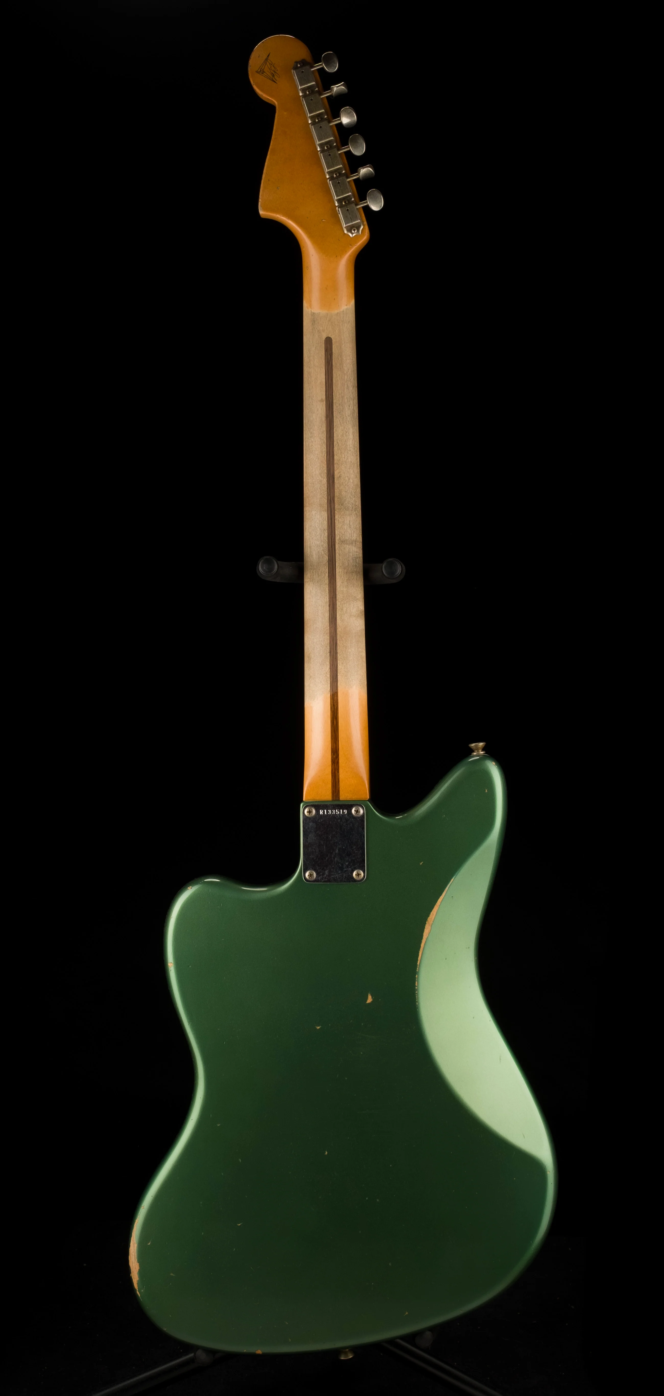 Fender Custom Shop Masterbuilt Levi Perry 60's Jazzmaster Baritone Journeyman Relic Aged Sherwood Green Metallic - Image 14