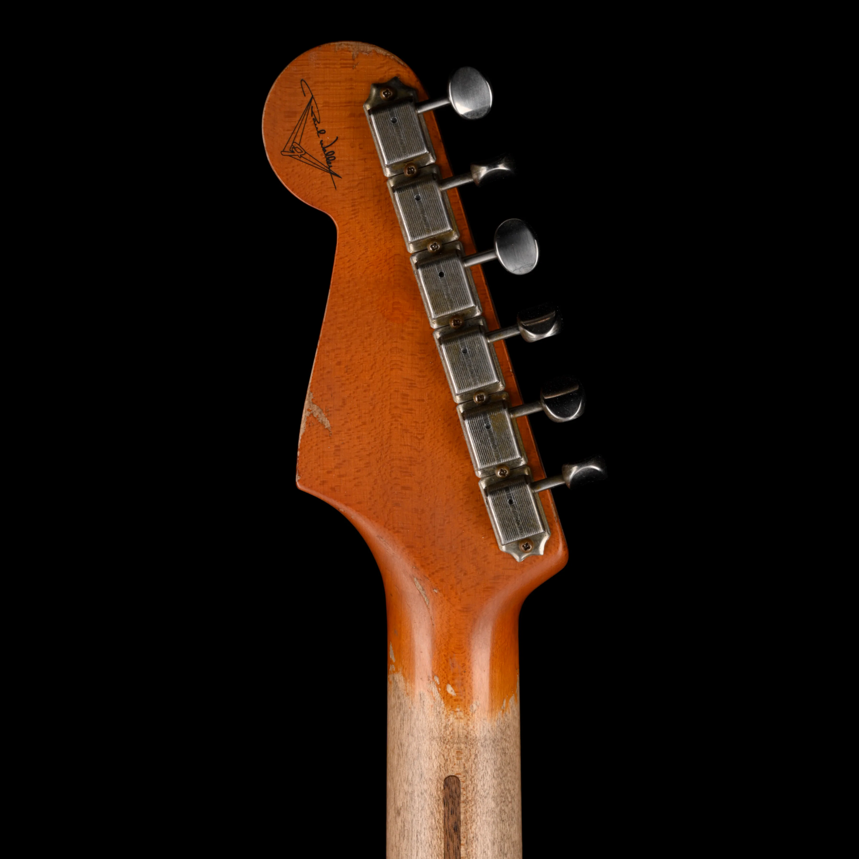 Fender Custom Shop Masterbuilt Paul Waller 1957 Stratocaster Heavy Weathered 2-Tone Sunburst With Case - Image 13